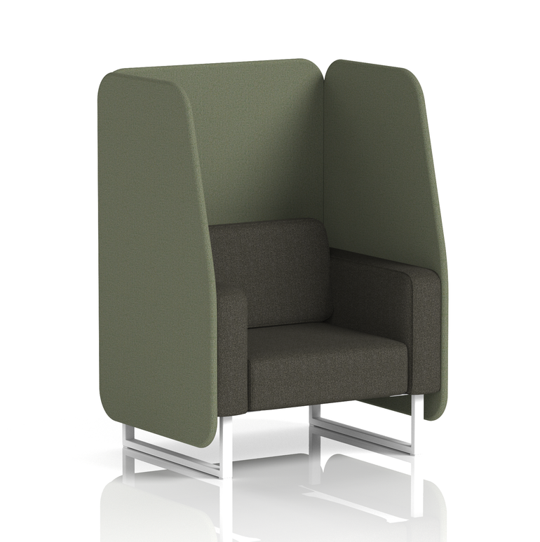 Brixworth Open Booth in Two Tone