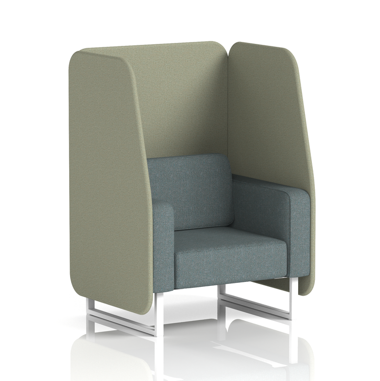 Brixworth Open Booth in Two Tone