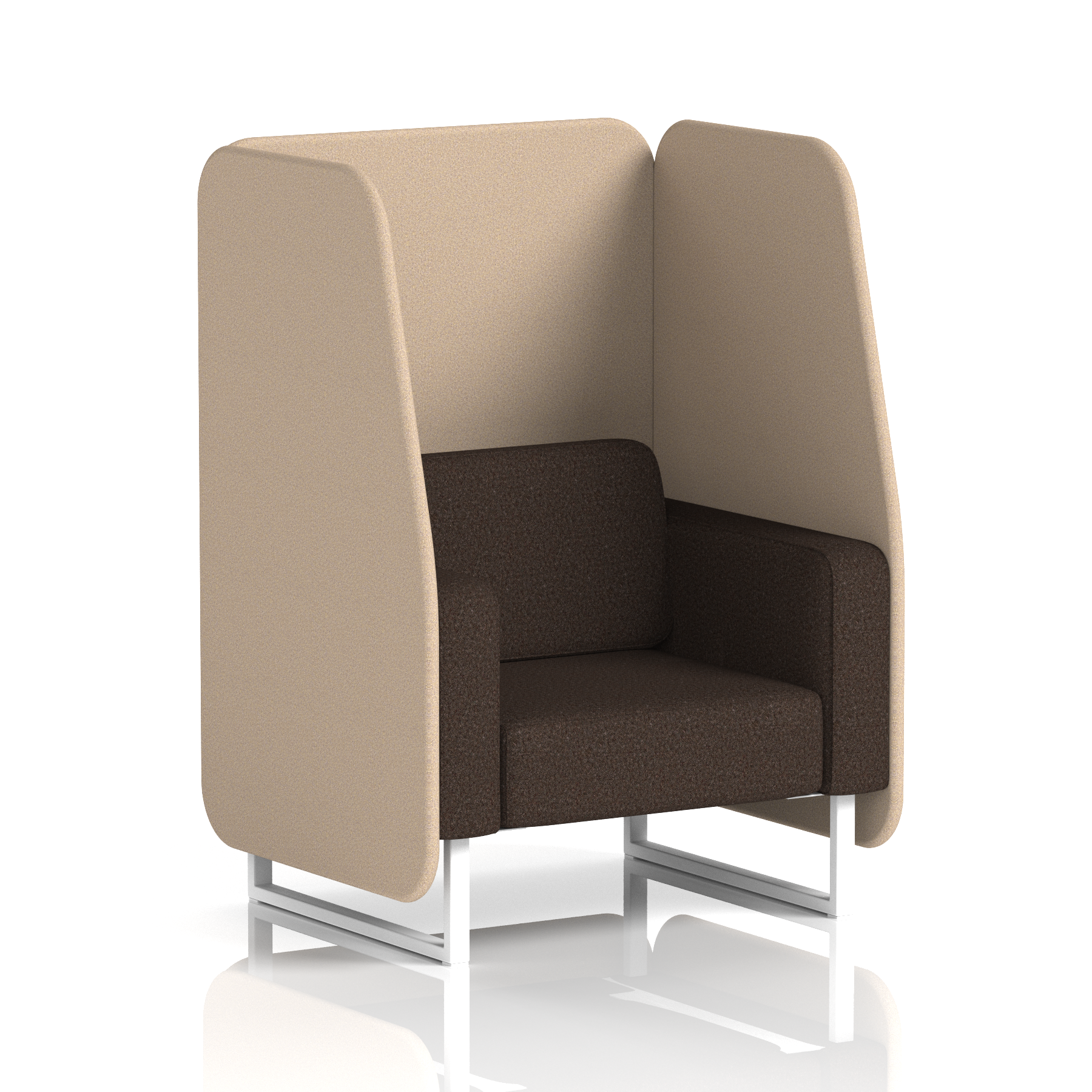 Brixworth Open Booth in Two Tone