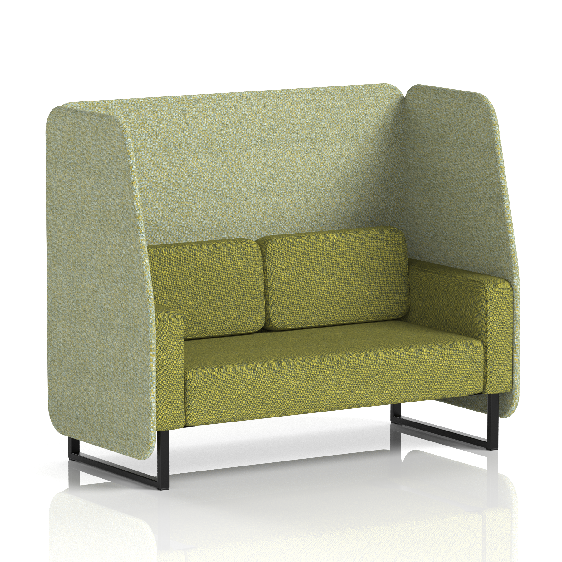Brixworth Open Booth in Two Tone