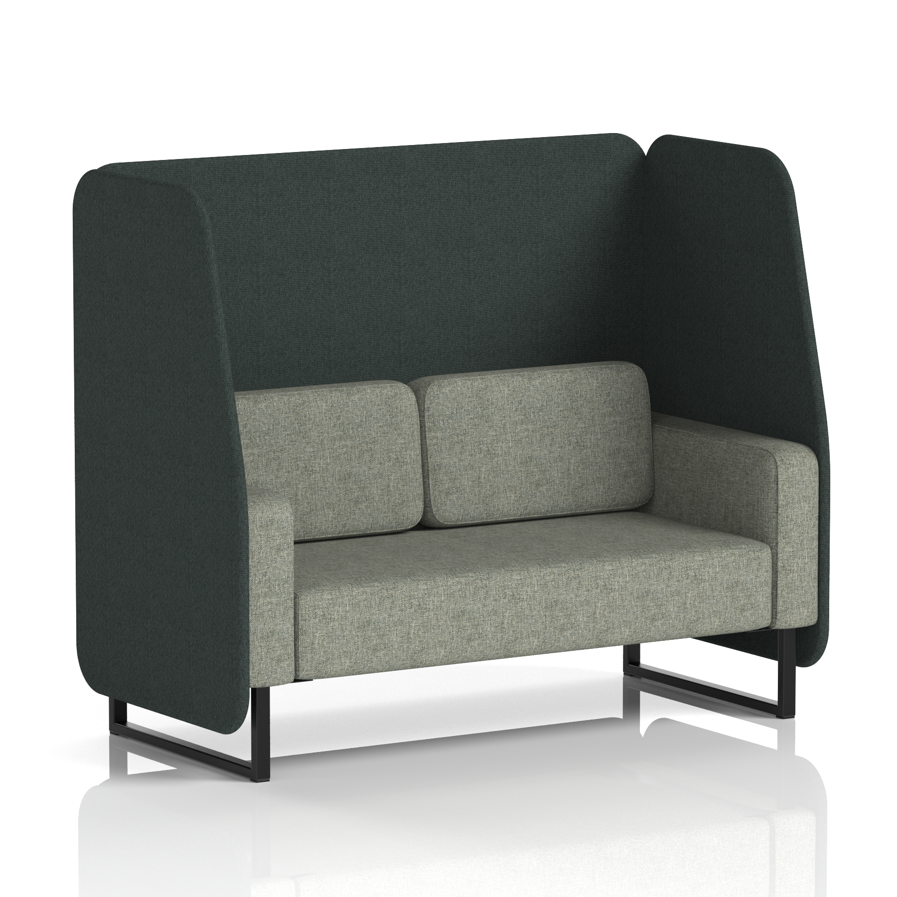 Brixworth Open Booth in Two Tone