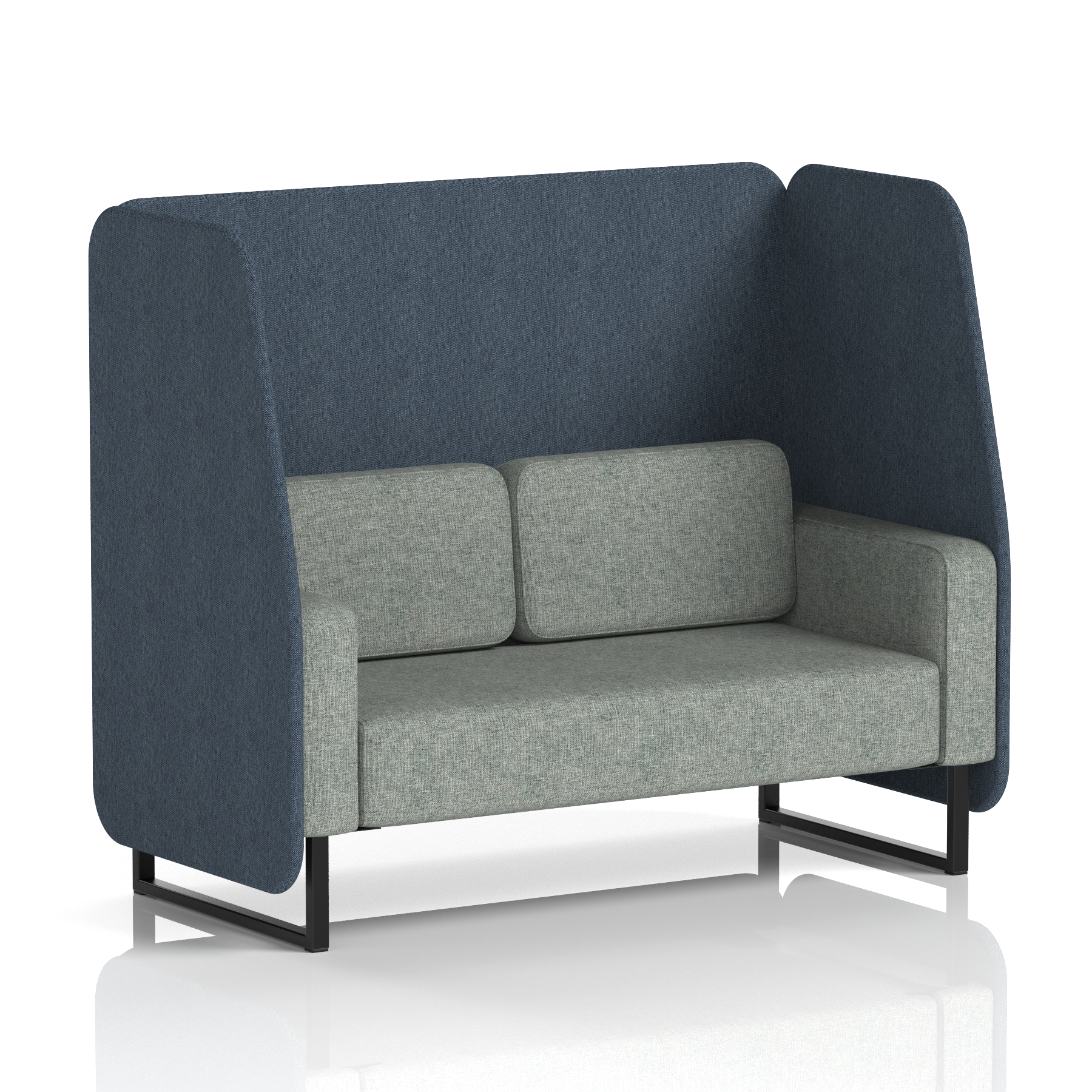 Brixworth Open Booth in Two Tone