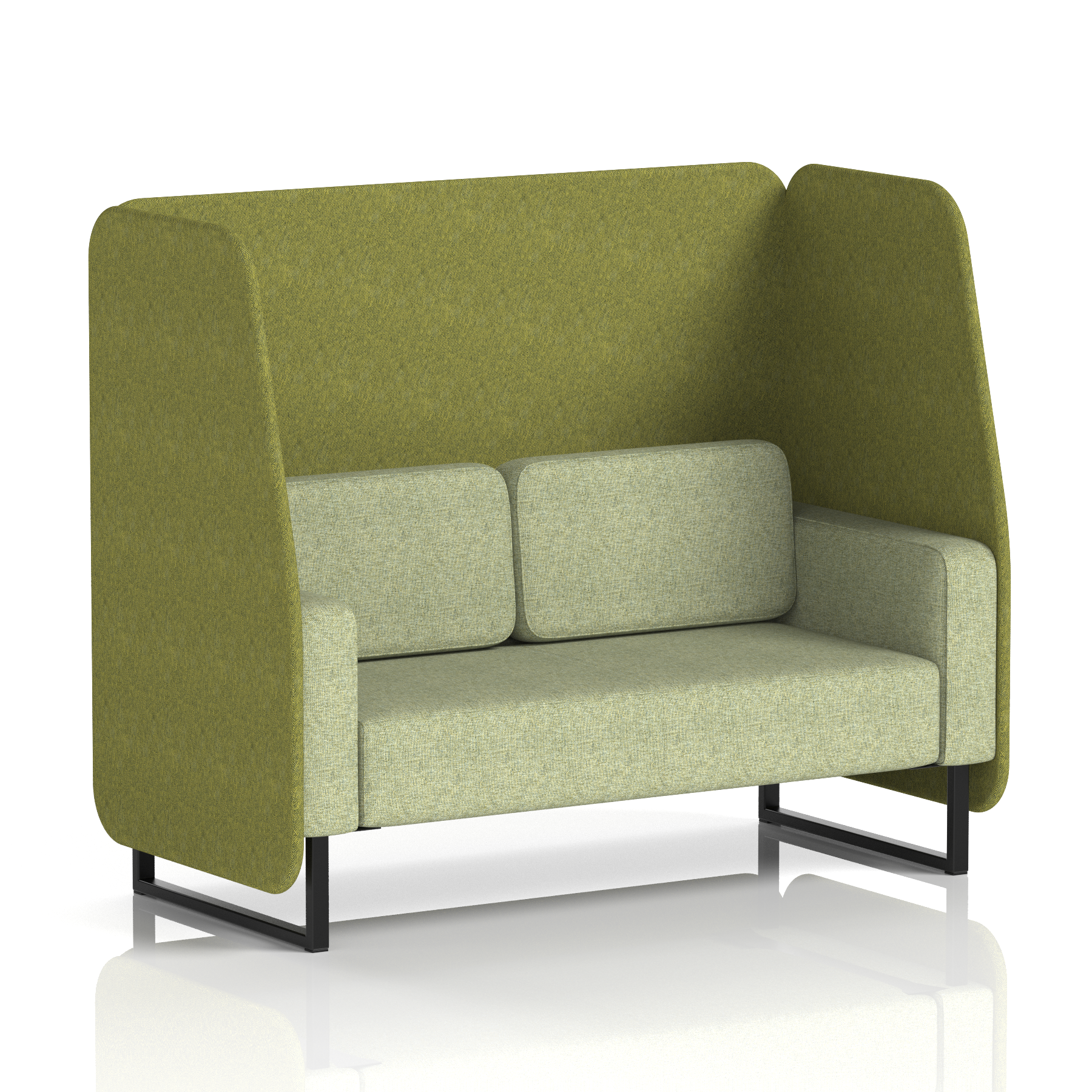 Brixworth Open Booth in Two Tone