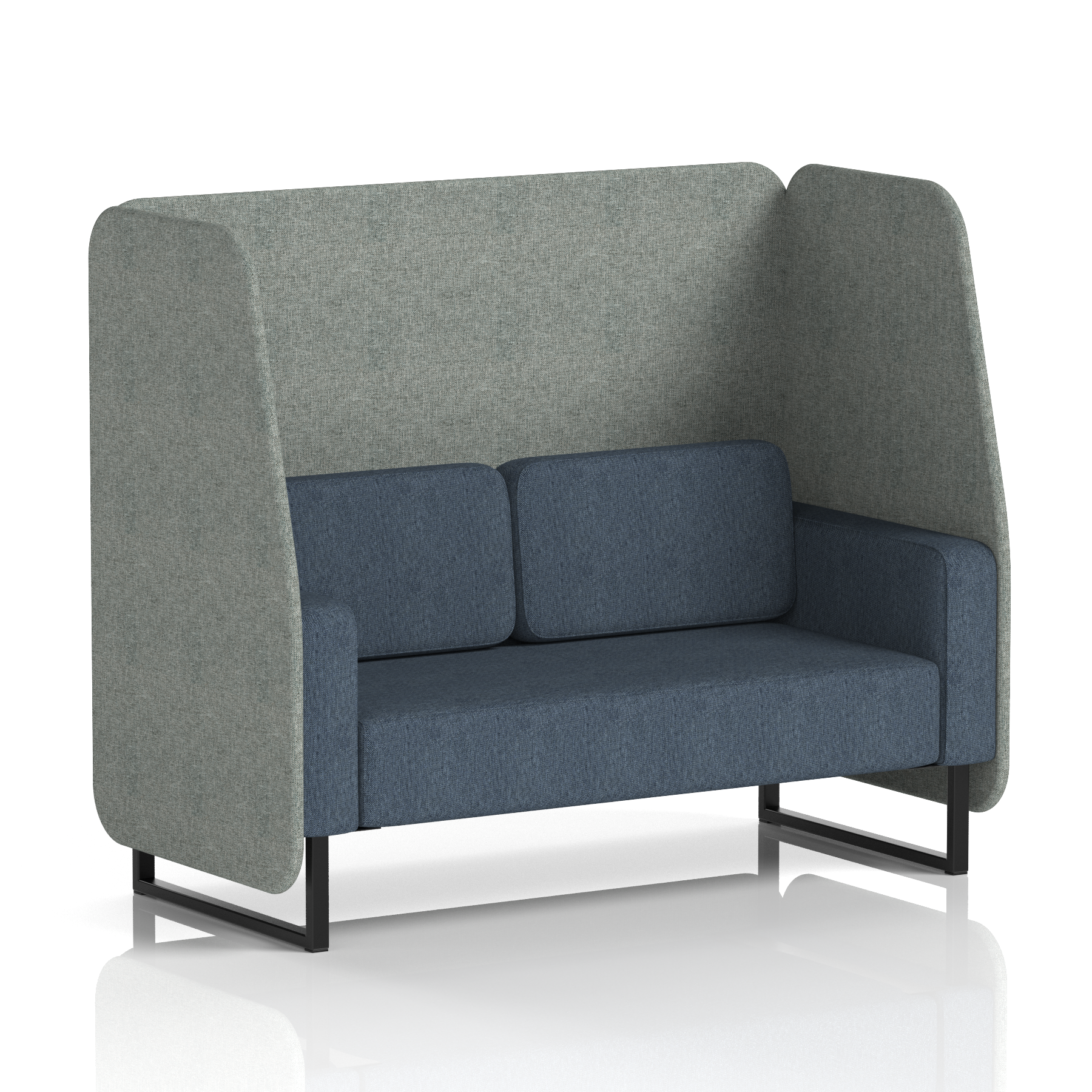 Brixworth Open Booth in Two Tone