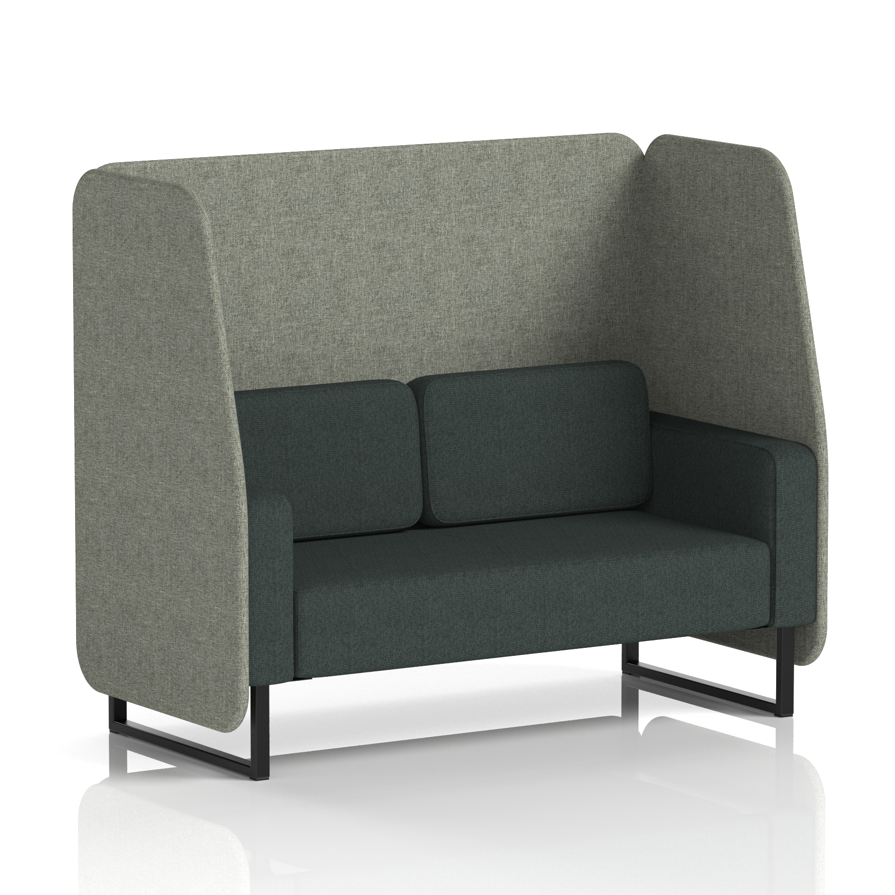 Brixworth Open Booth in Two Tone