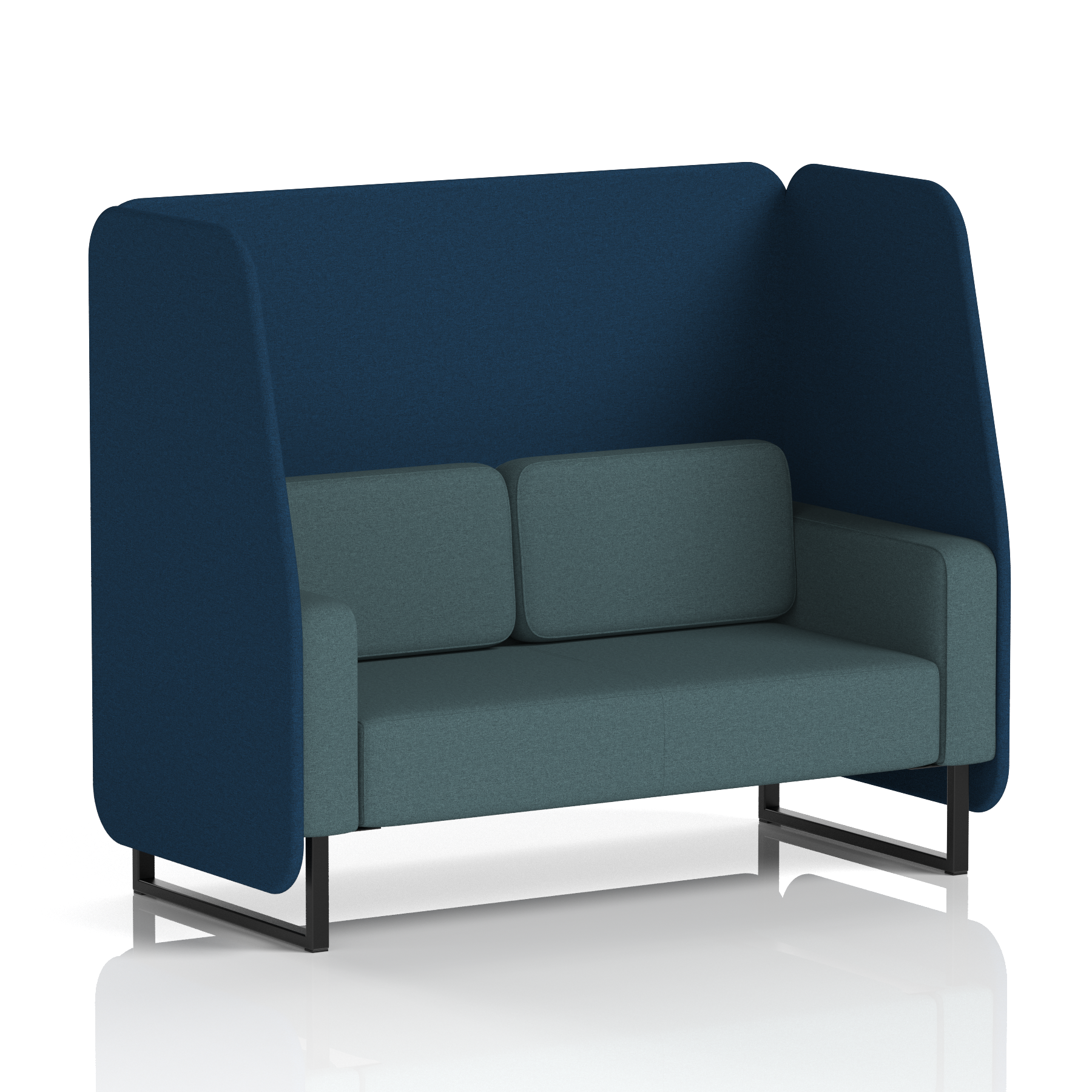 Brixworth Open Booth in Two Tone
