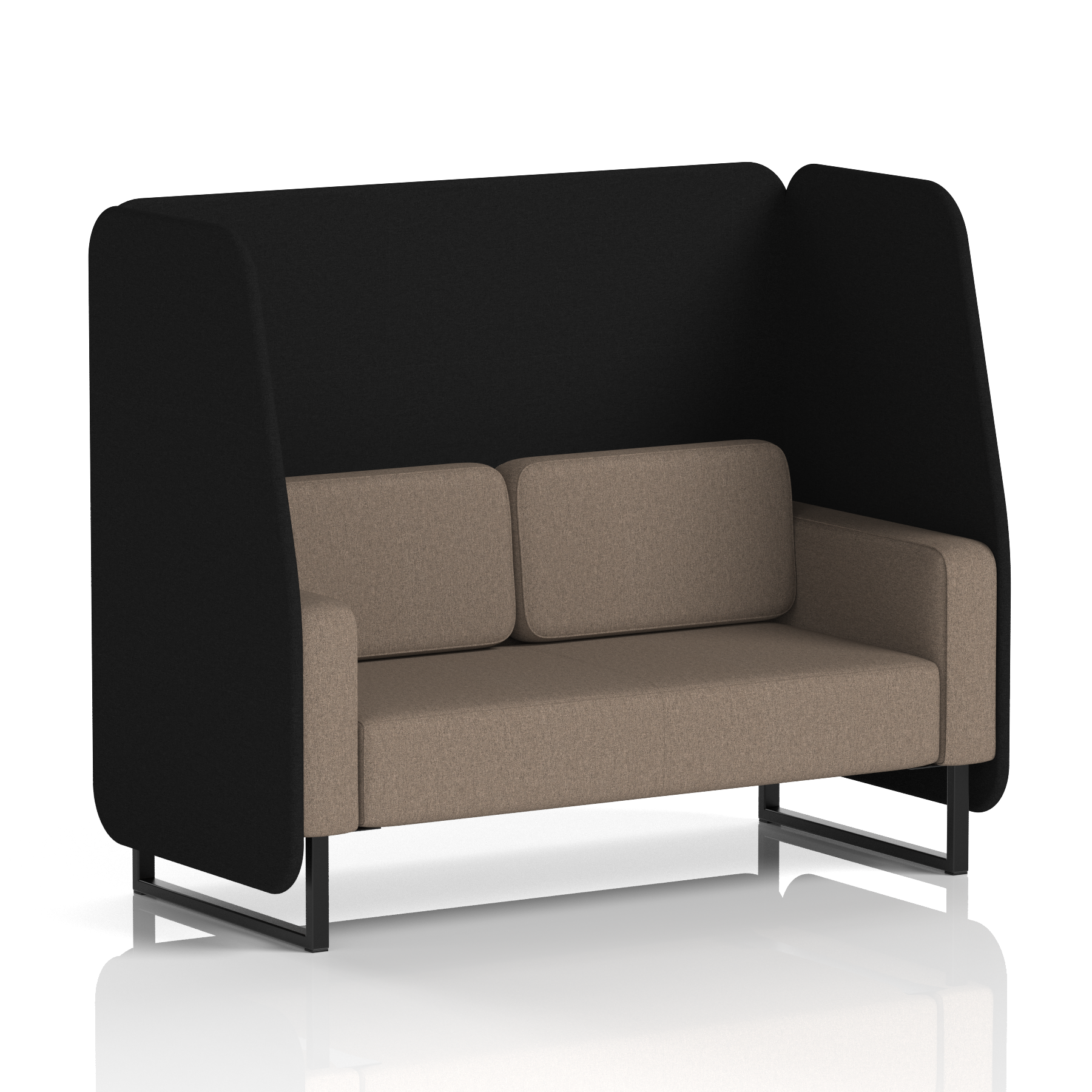 Brixworth Open Booth in Two Tone