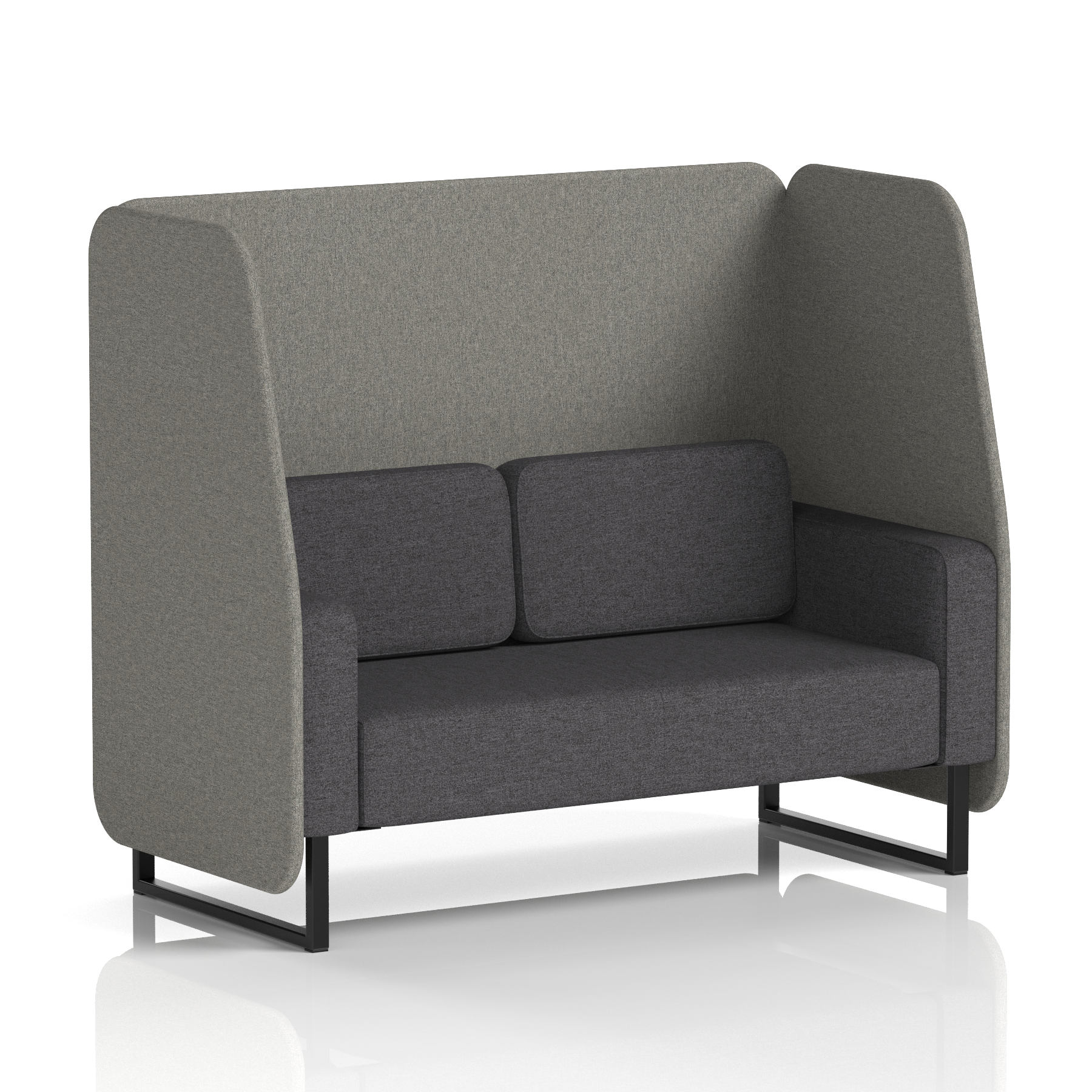 Brixworth Open Booth in Two Tone
