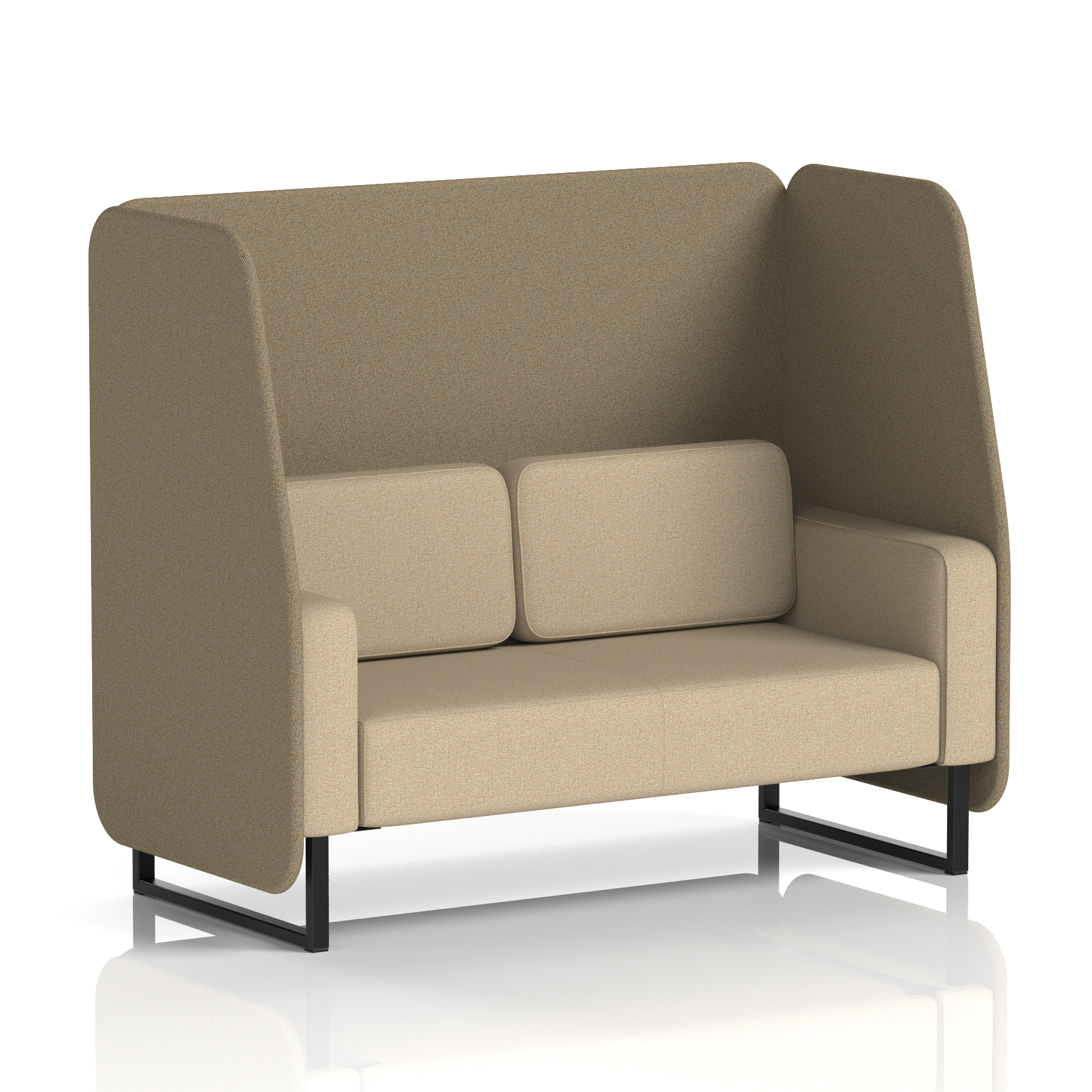 Brixworth Open Booth in Two Tone