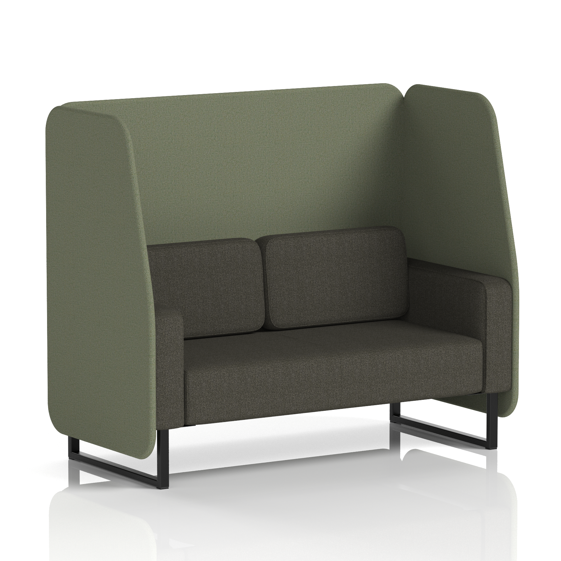 Brixworth Open Booth in Two Tone