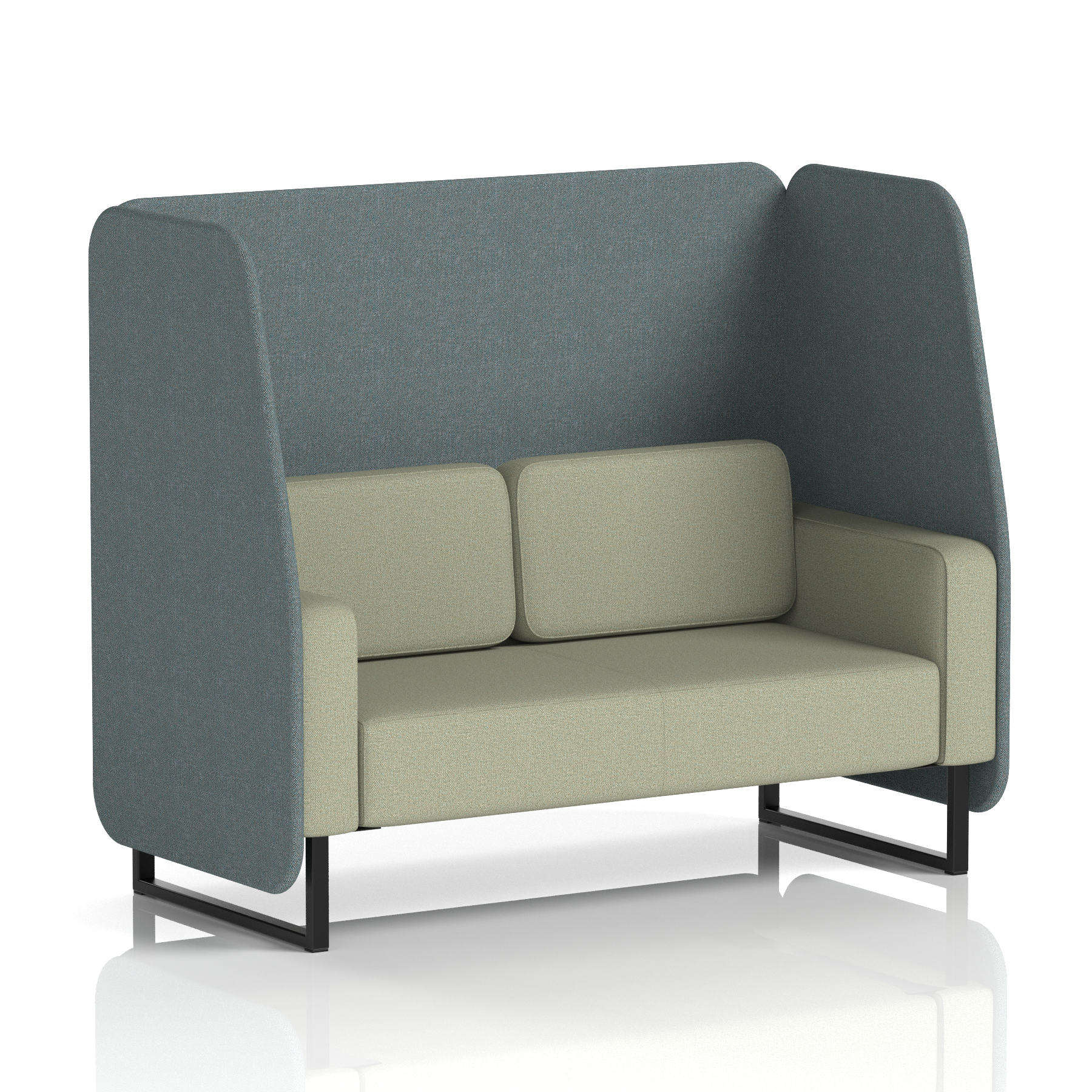 Brixworth Open Booth in Two Tone