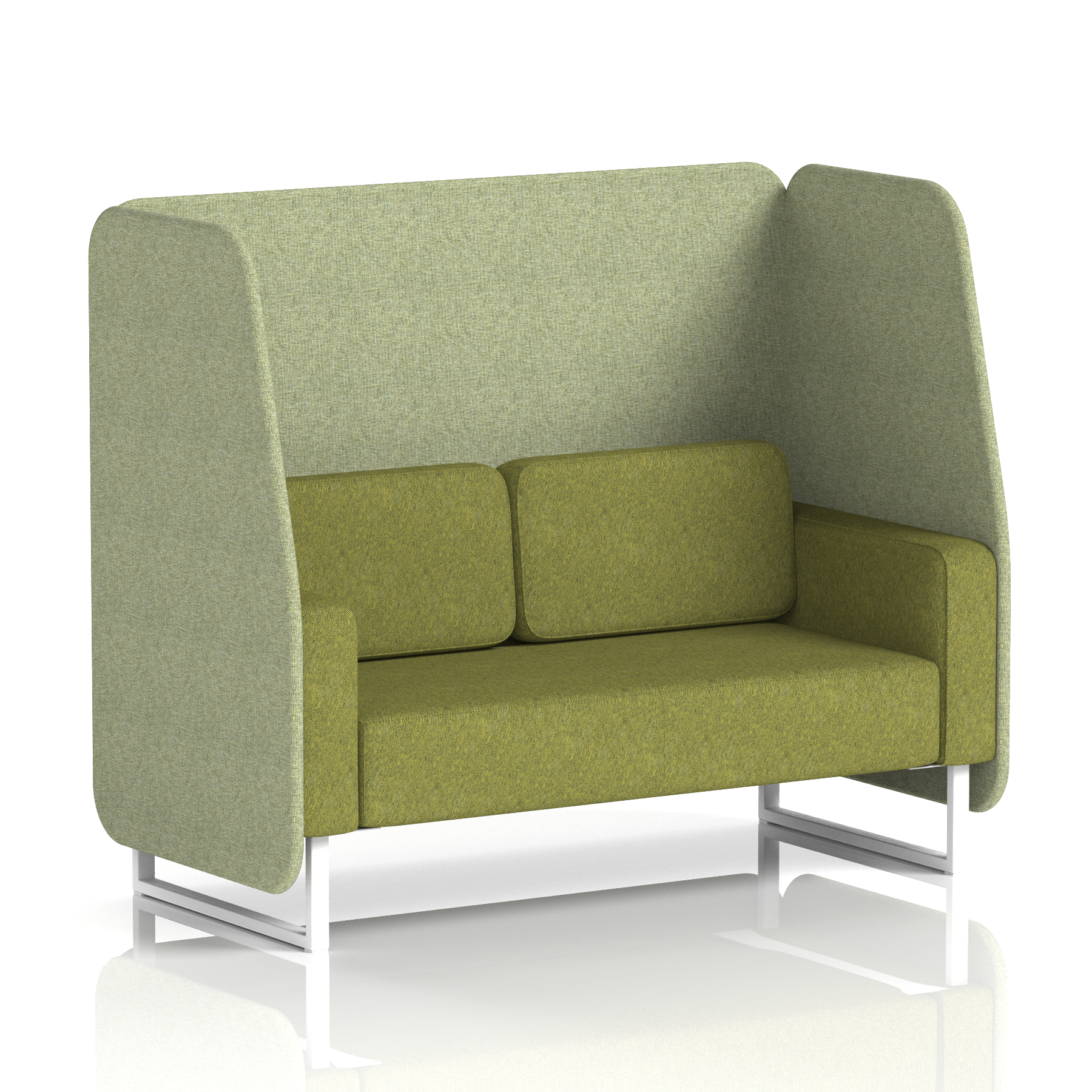 Brixworth Open Booth in Two Tone