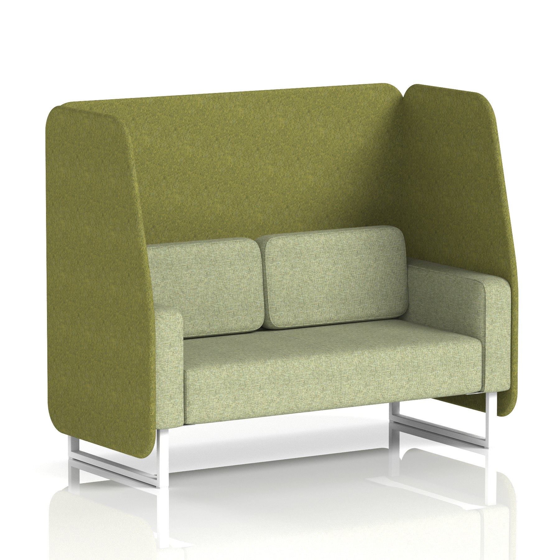 Brixworth Open Booth in Two Tone