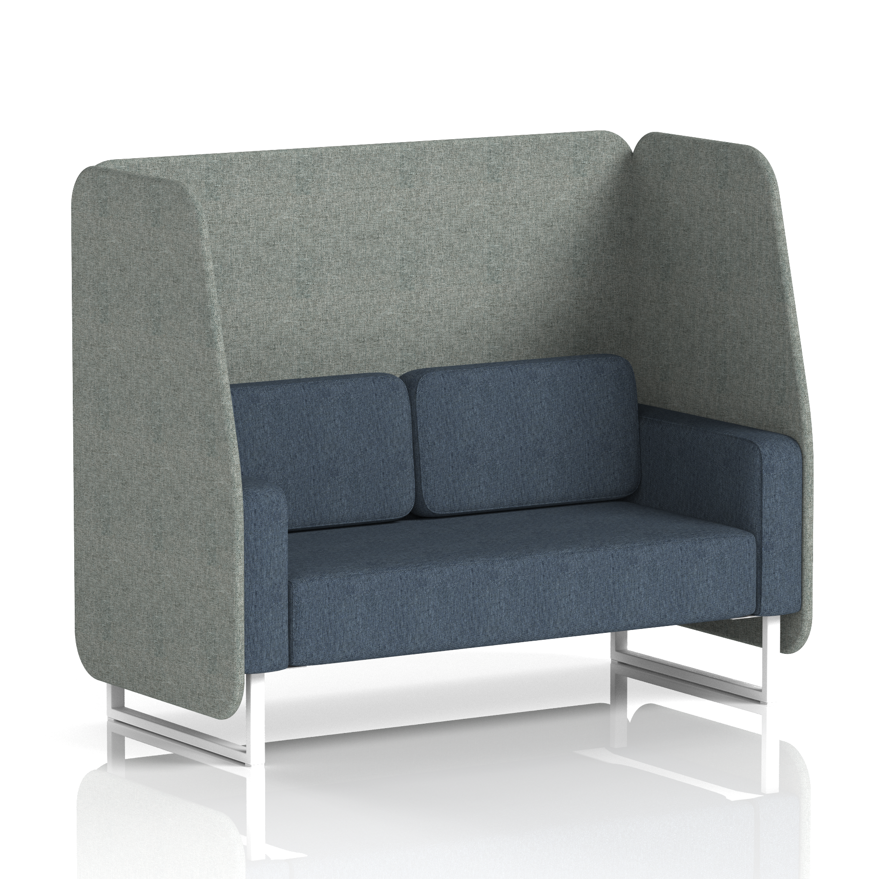 Brixworth Open Booth in Two Tone
