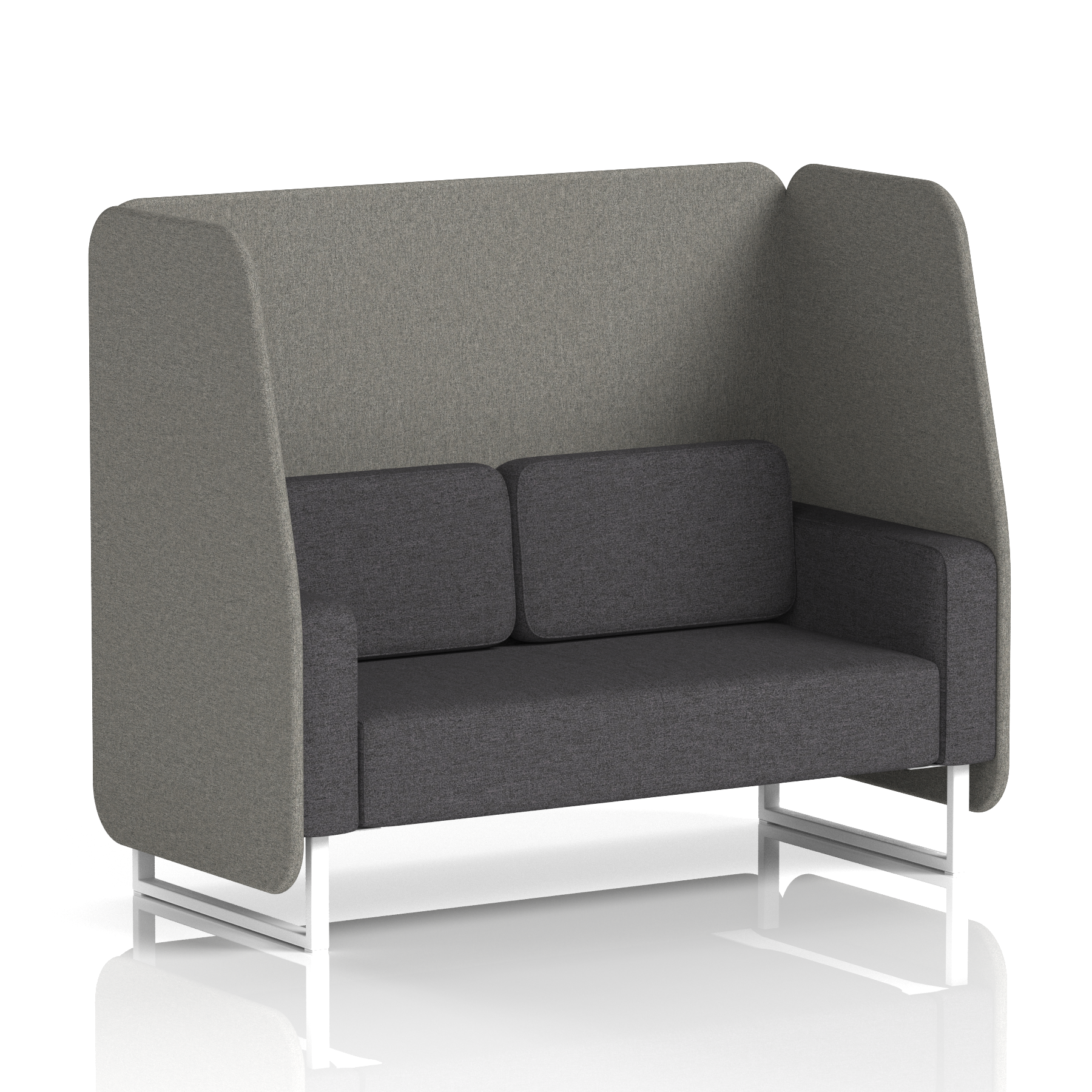 Brixworth Open Booth in Two Tone
