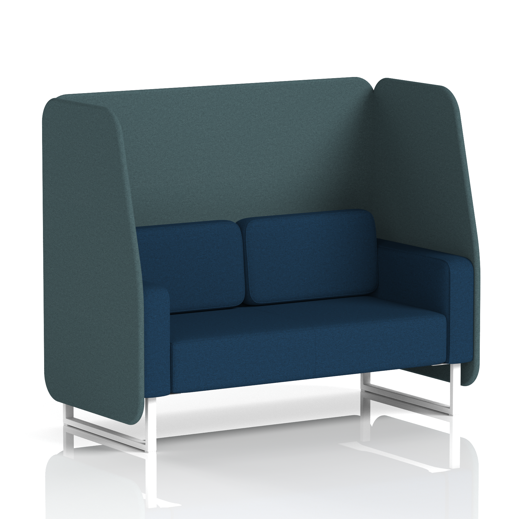 Brixworth Open Booth in Two Tone
