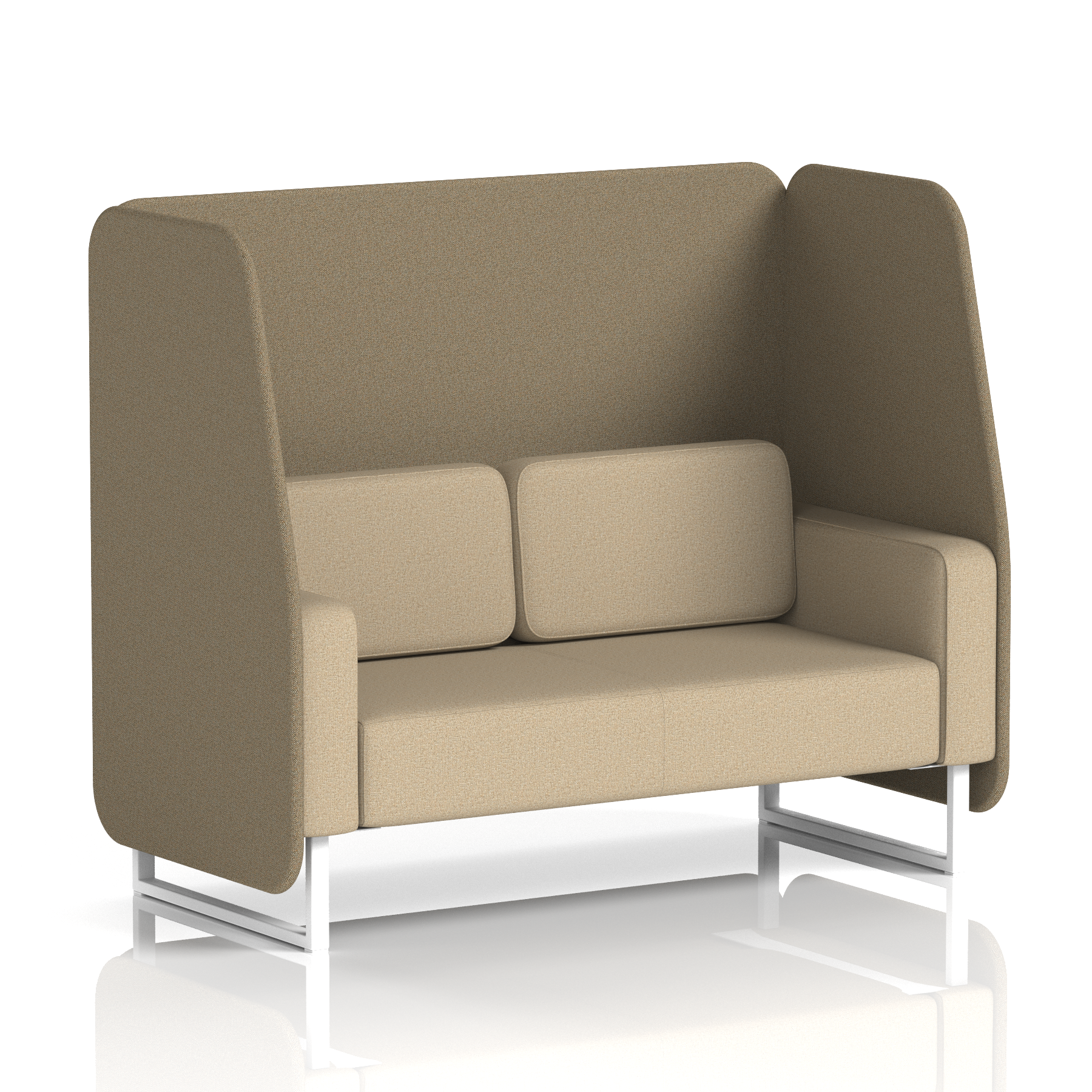 Brixworth Open Booth in Two Tone