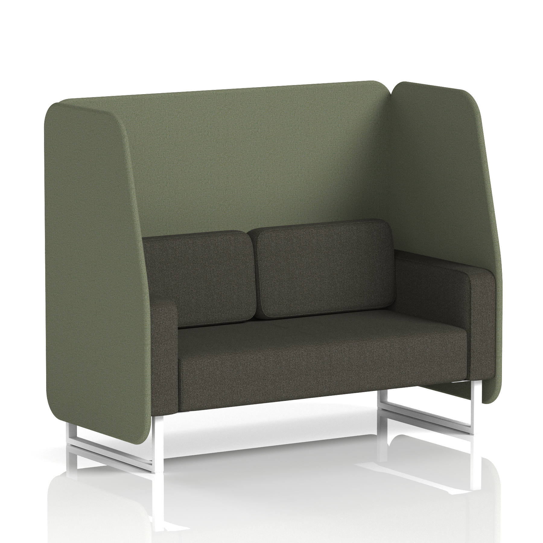 Brixworth Open Booth in Two Tone