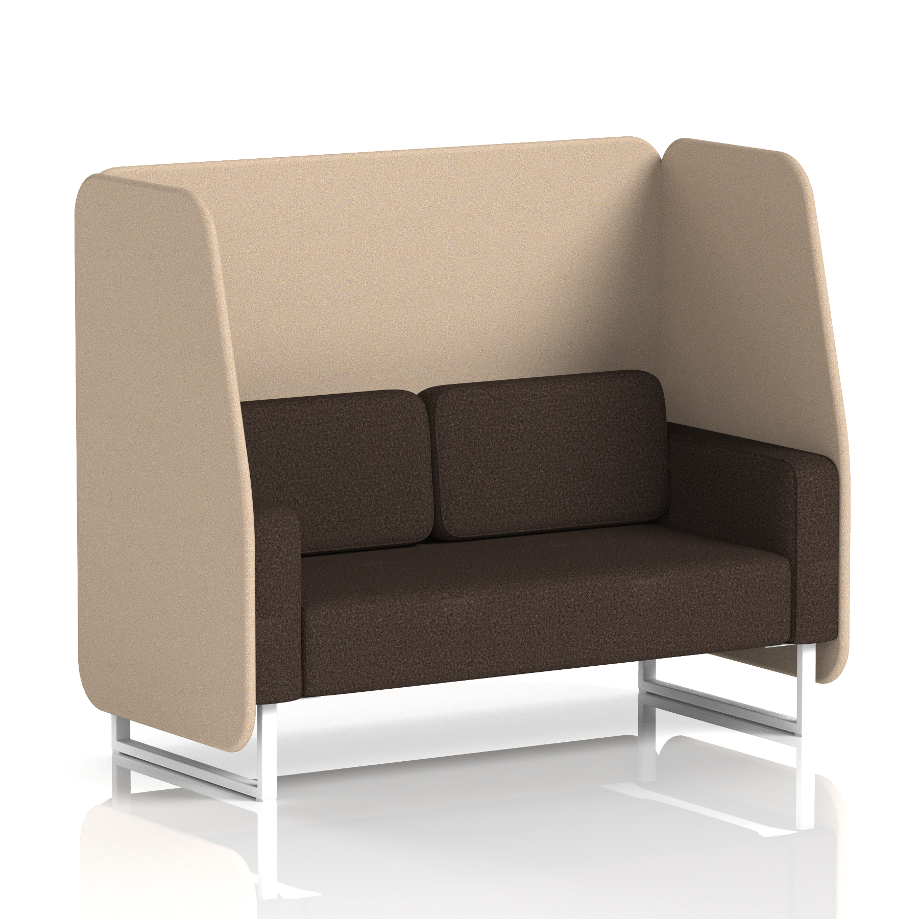 Brixworth Open Booth in Two Tone