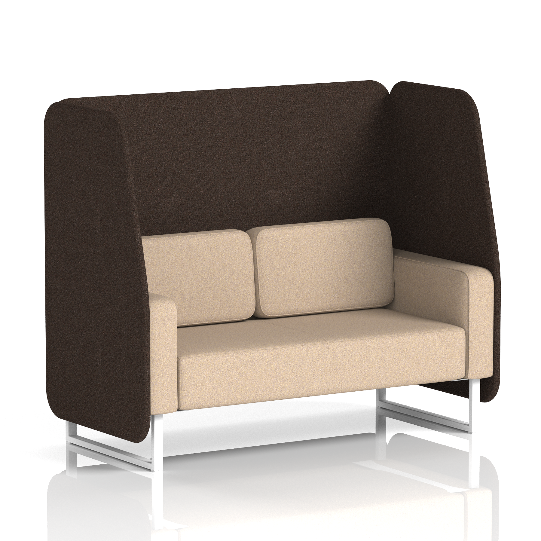 Brixworth Open Booth in Two Tone