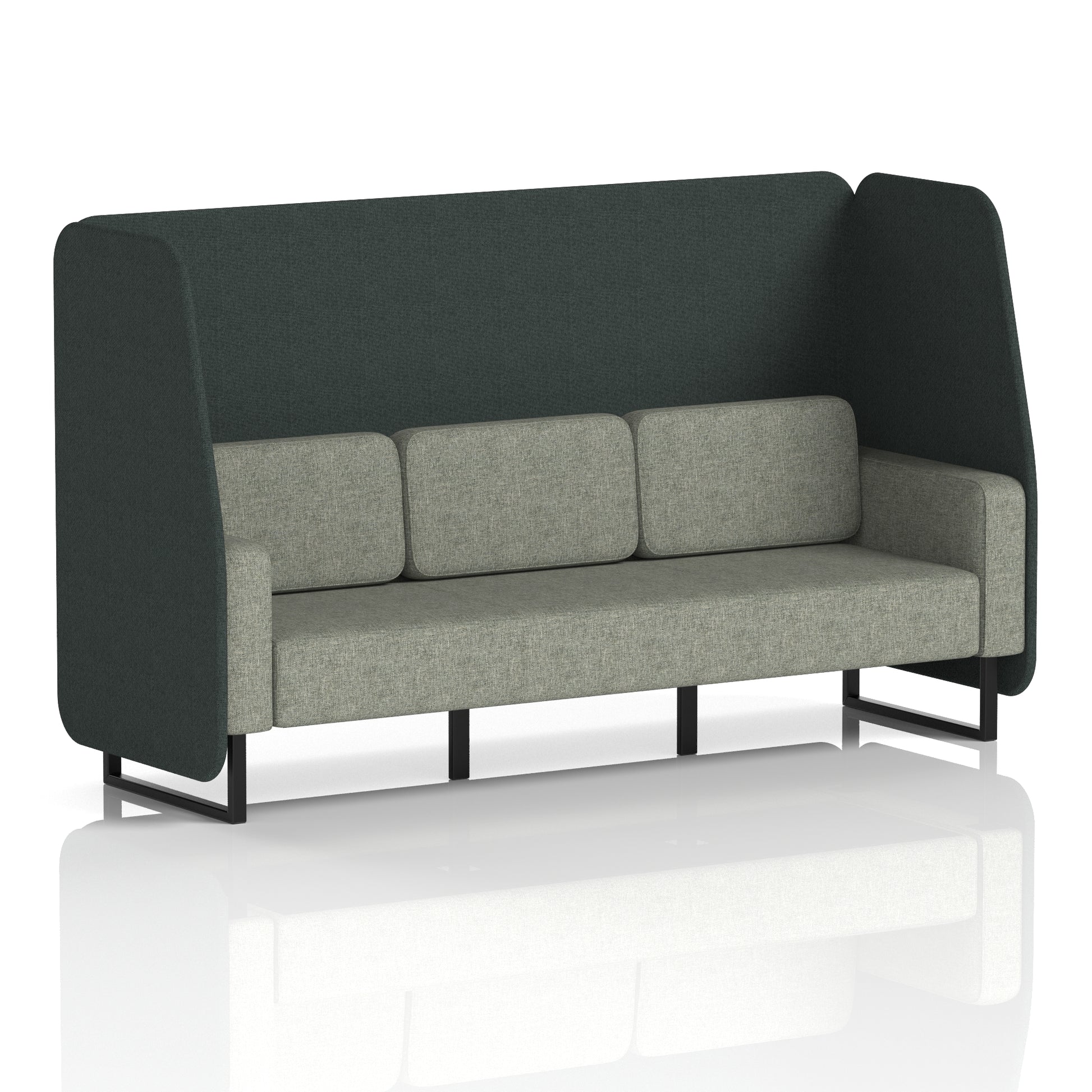Brixworth Open Booth in Two Tone