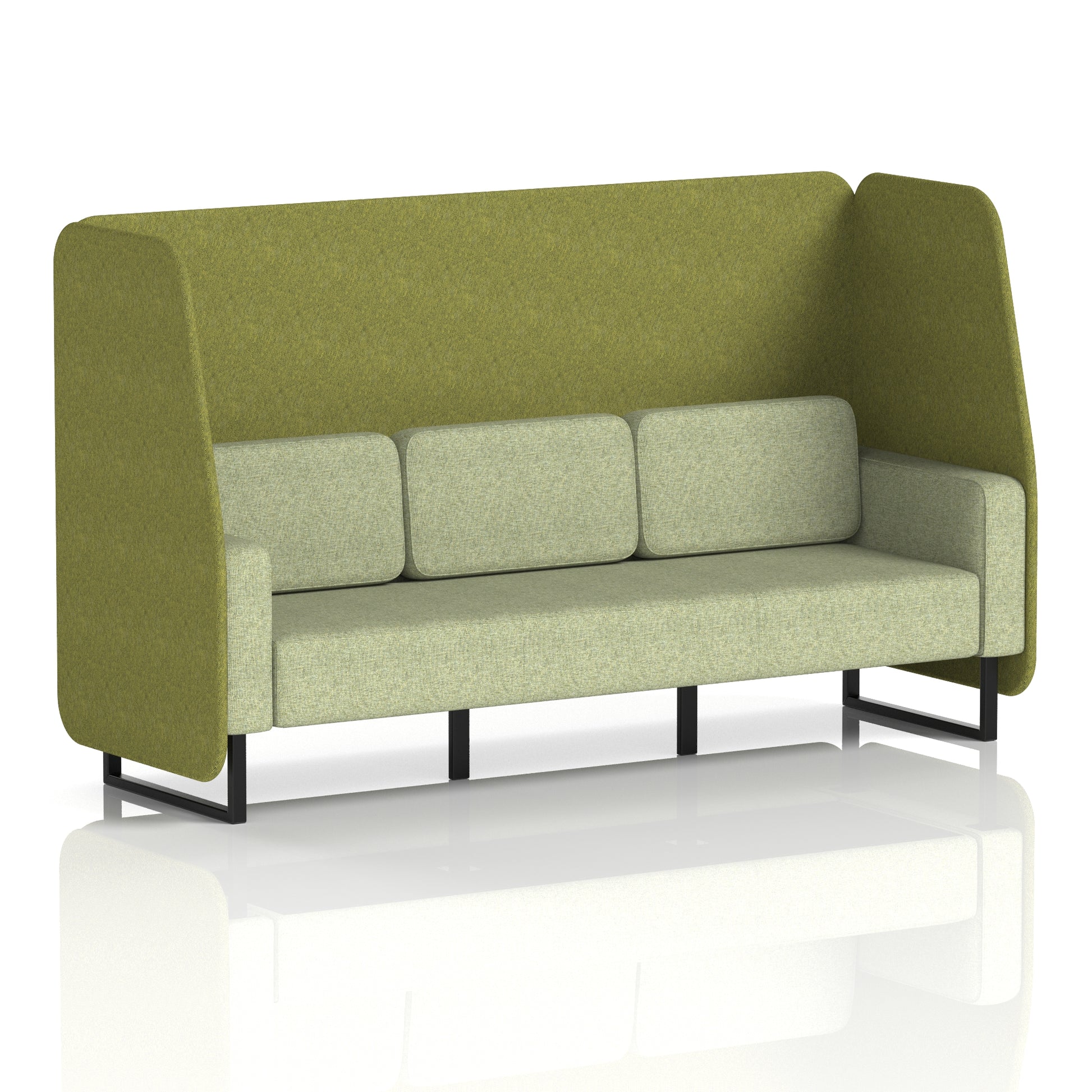 Brixworth Open Booth in Two Tone