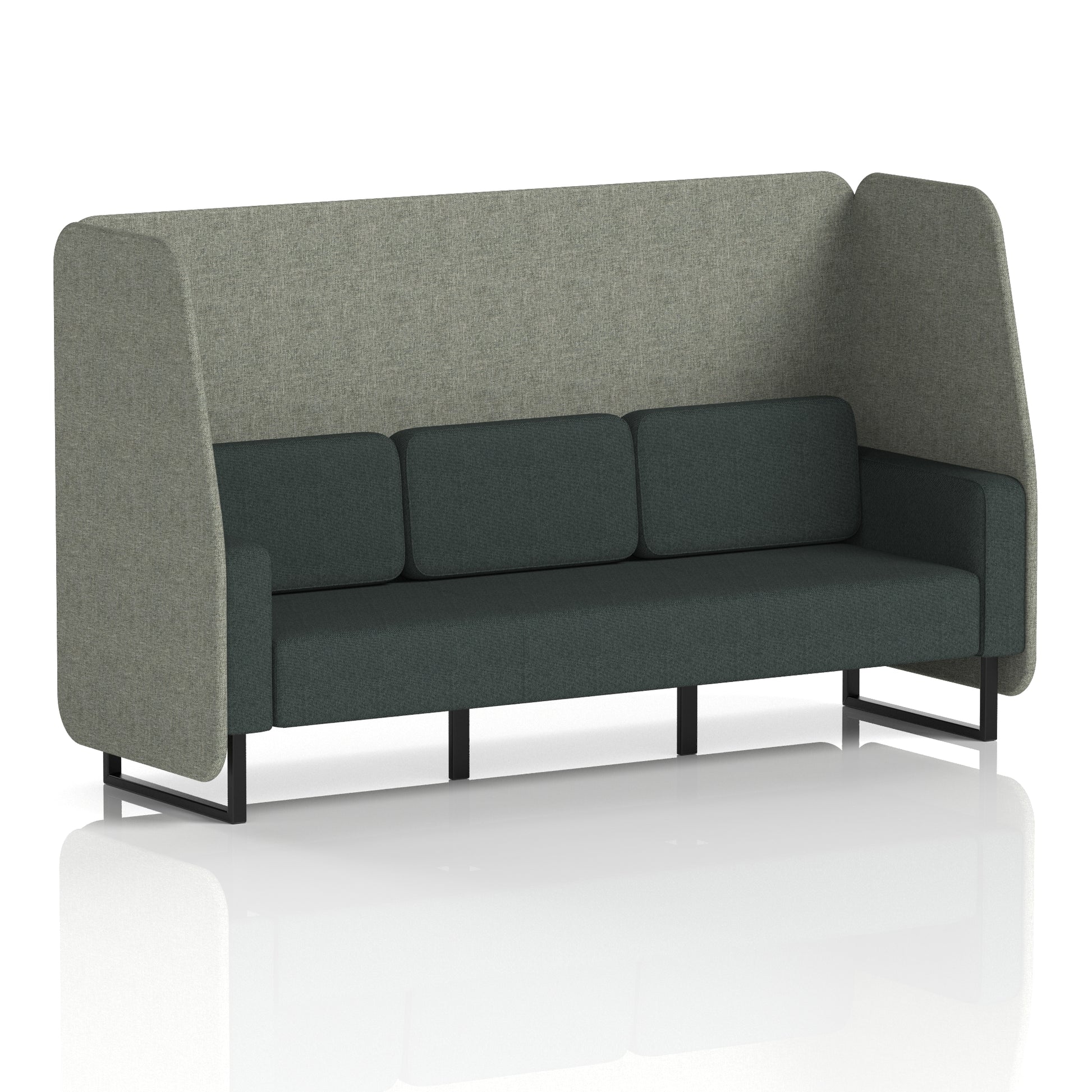 Brixworth Open Booth in Two Tone