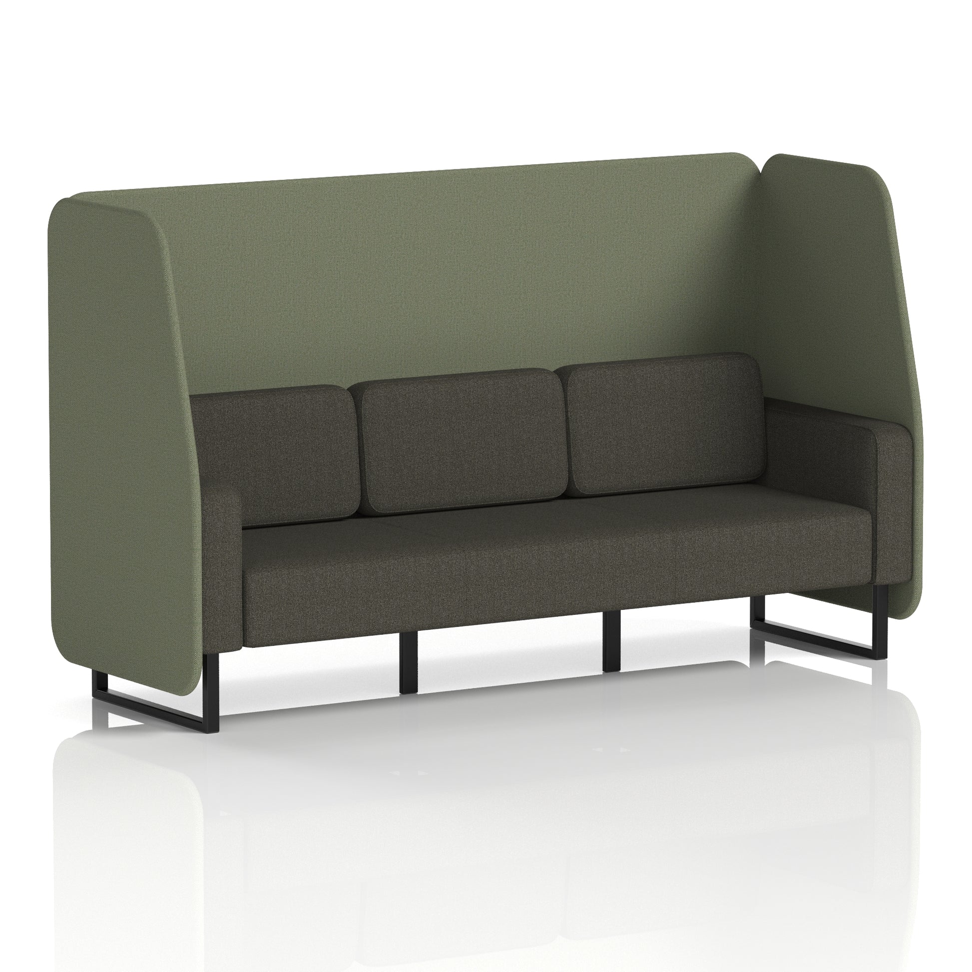 Brixworth Open Booth in Two Tone