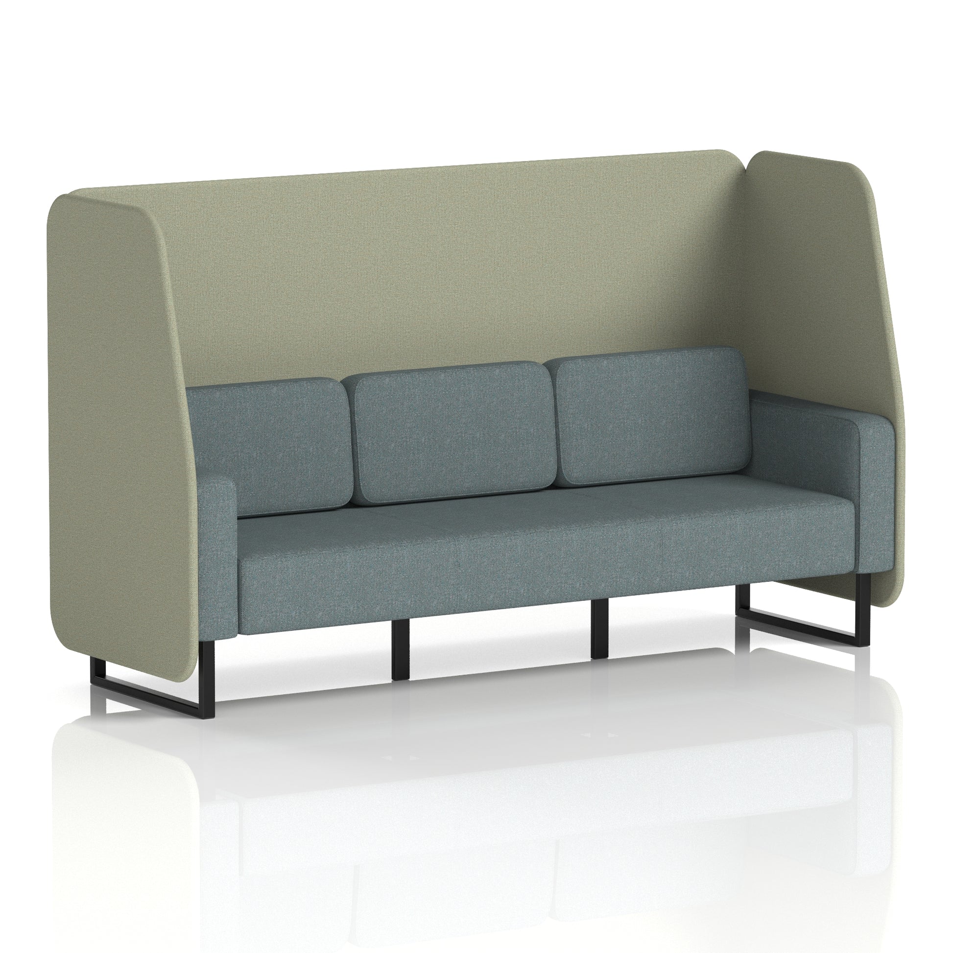 Brixworth Open Booth in Two Tone
