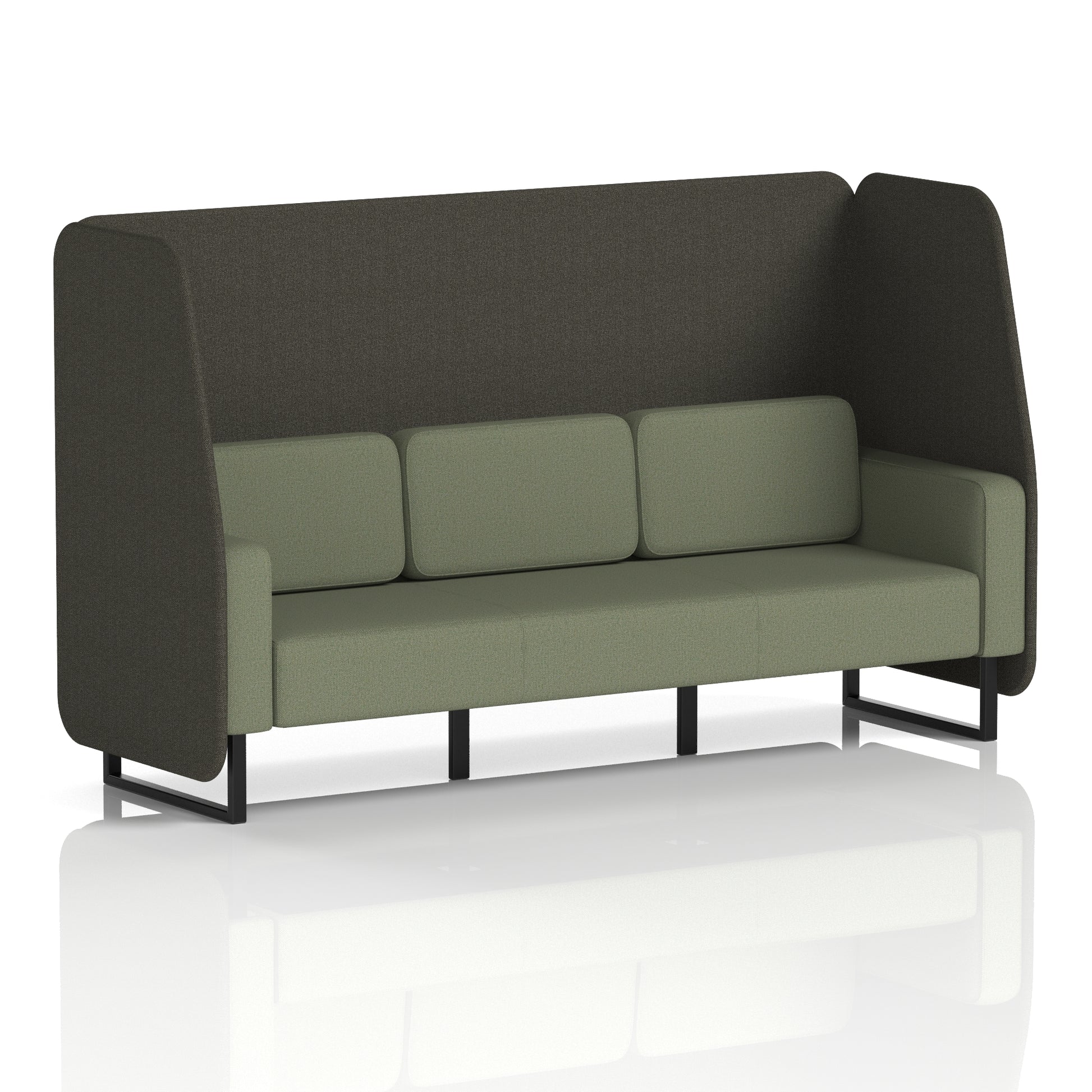 Brixworth Open Booth in Two Tone