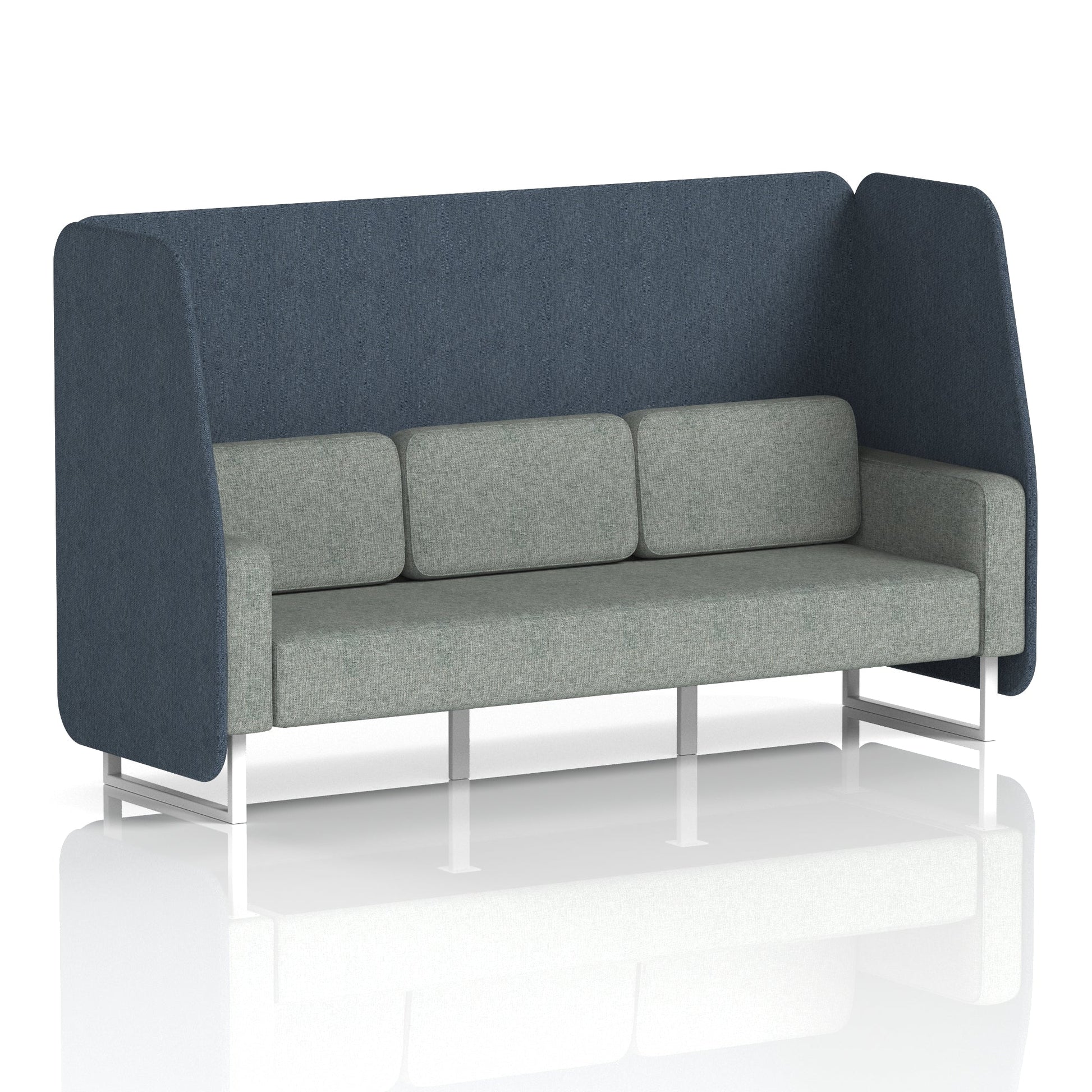 Brixworth Open Booth in Two Tone