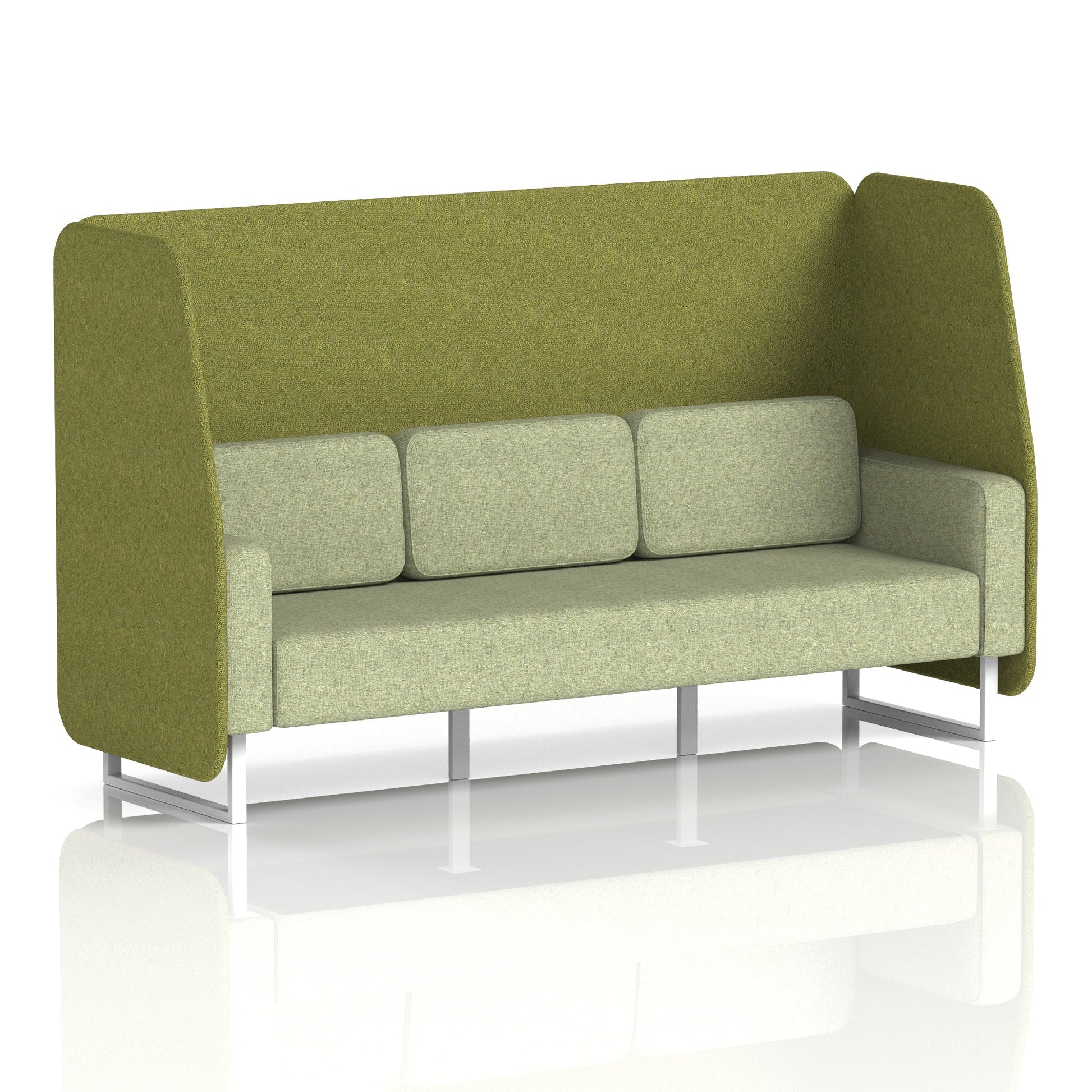 Brixworth Open Booth in Two Tone