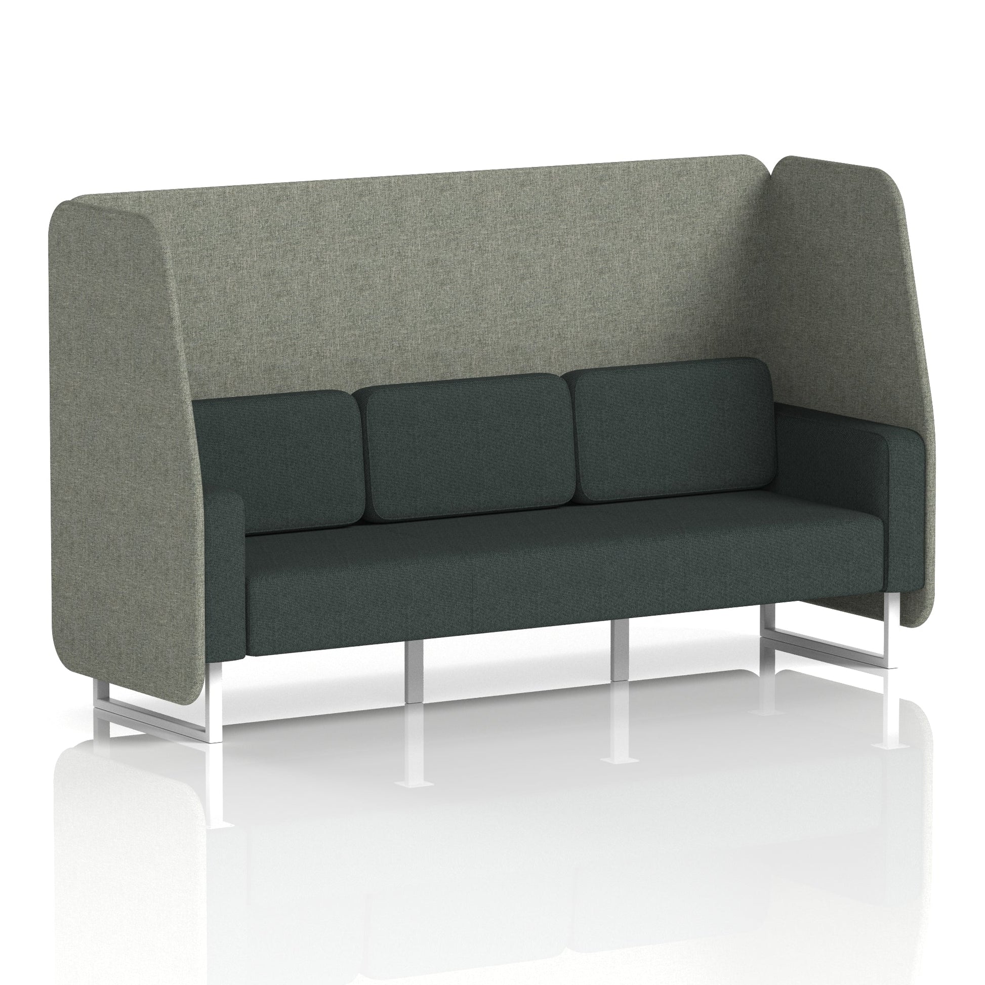 Brixworth Open Booth in Two Tone