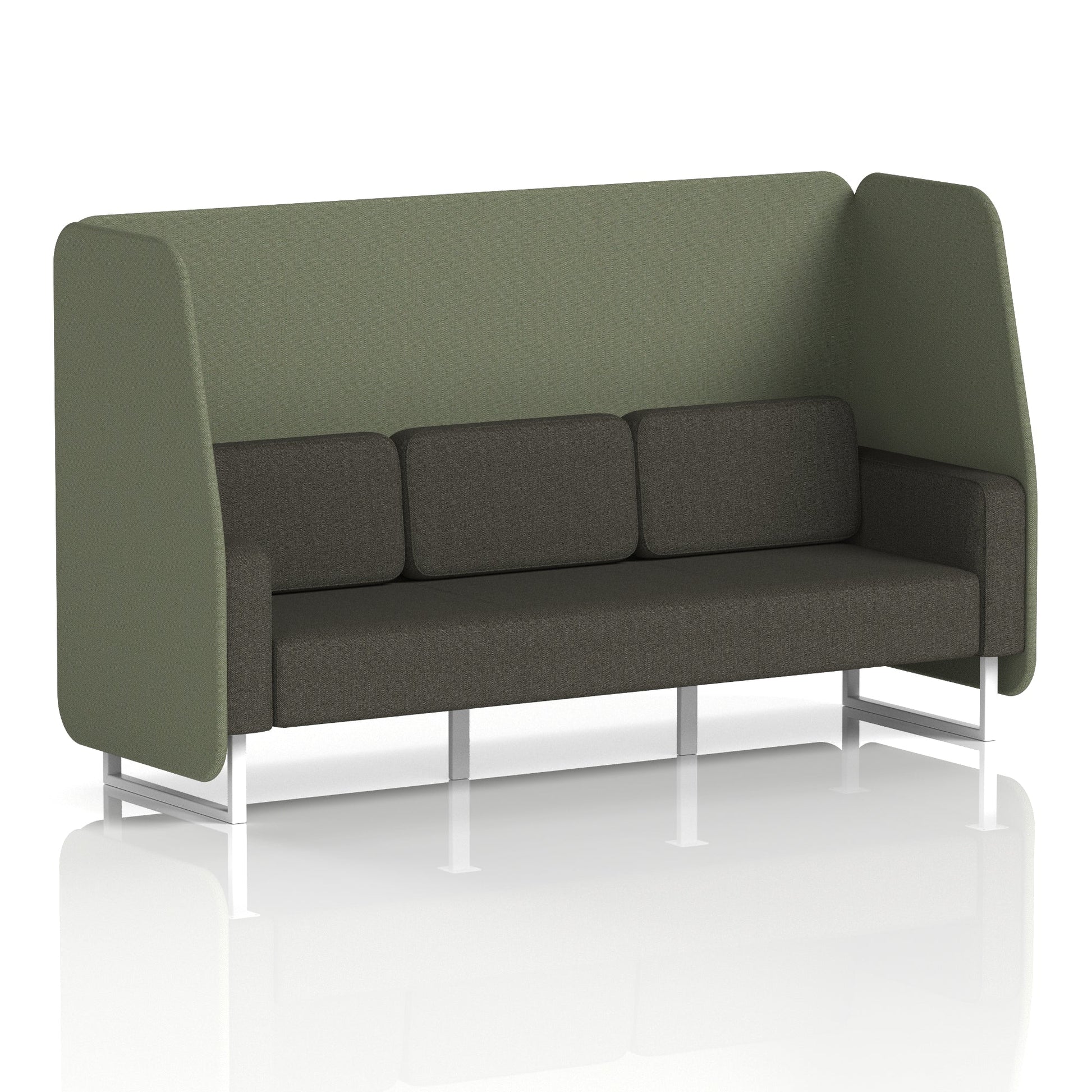 Brixworth Open Booth in Two Tone