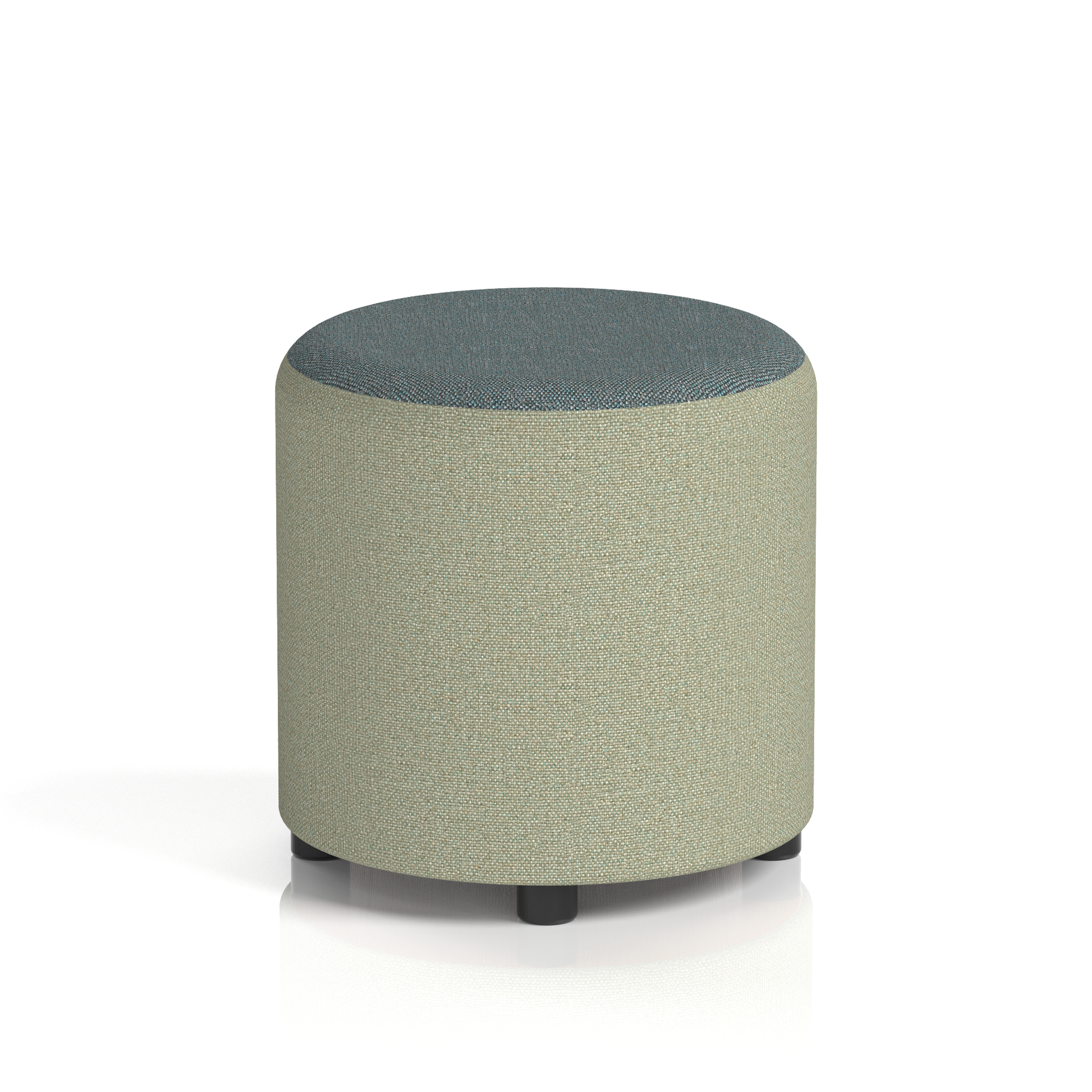 Harlestone Round Stool in Two Tone