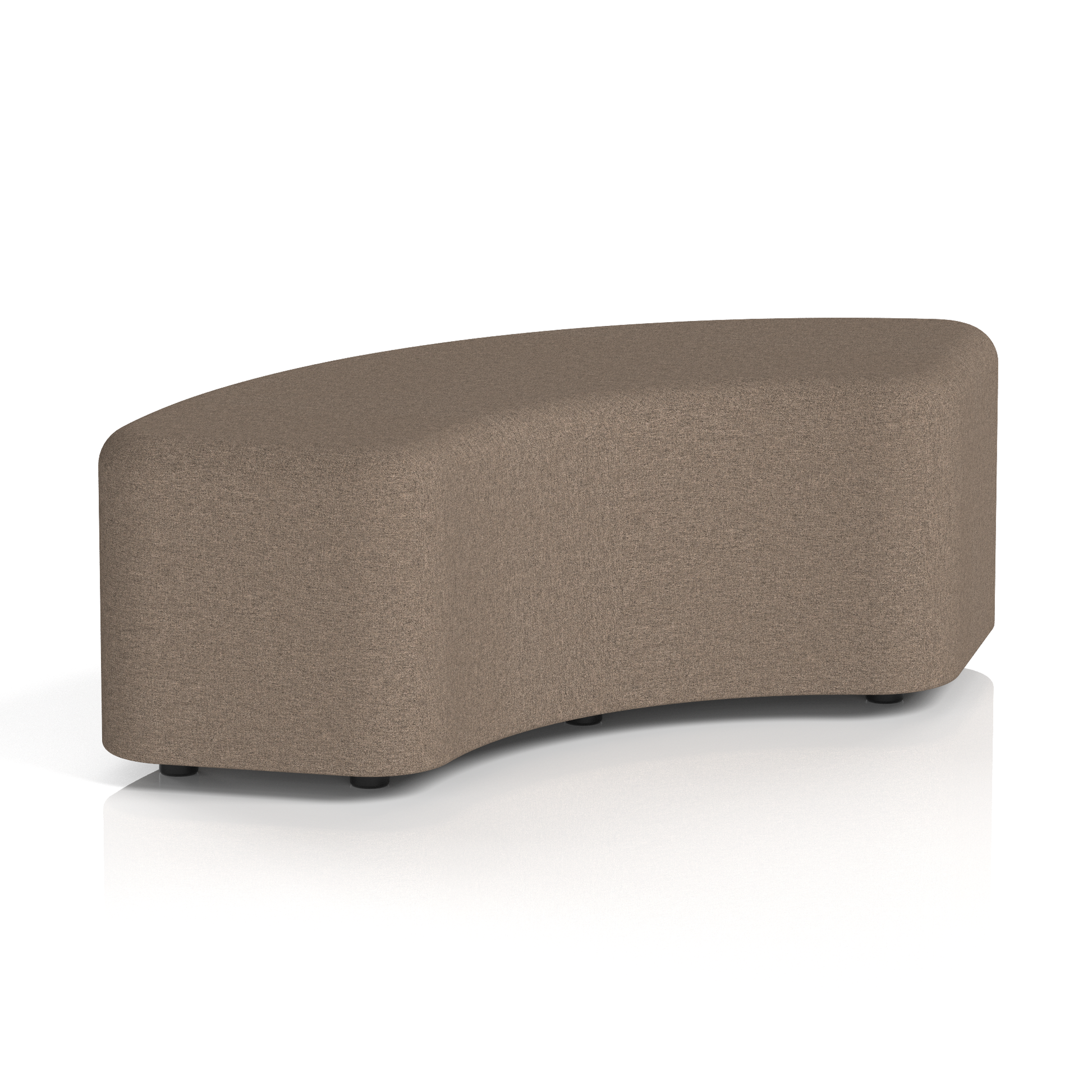 Harlestone Curved Stool in Single Tone