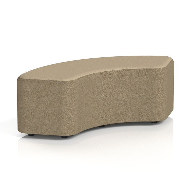 Harlestone Curved Stool in Two Tone