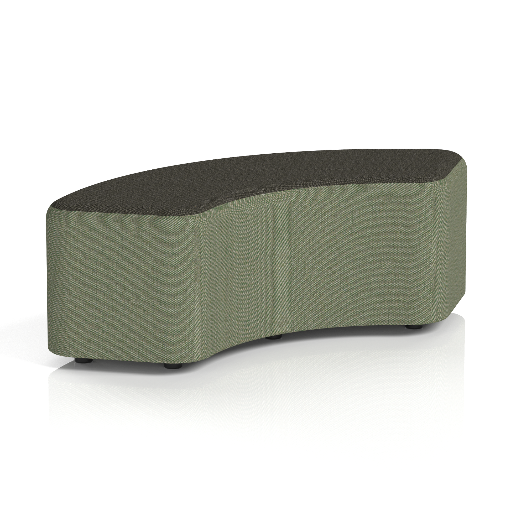 Harlestone Curved Stool in Two Tone