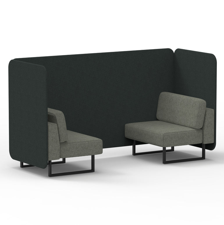 Brixworth Bench Booth in Two Tone