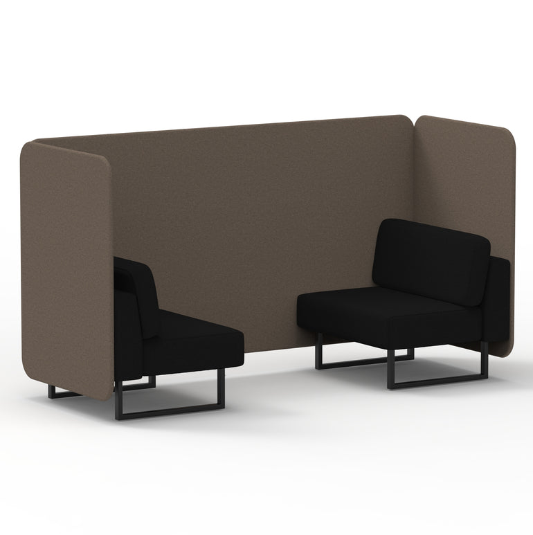 Brixworth Bench Booth in Two Tone