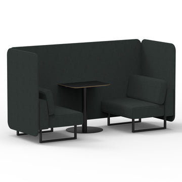 Rivet - Charcoal Panels And Sofa