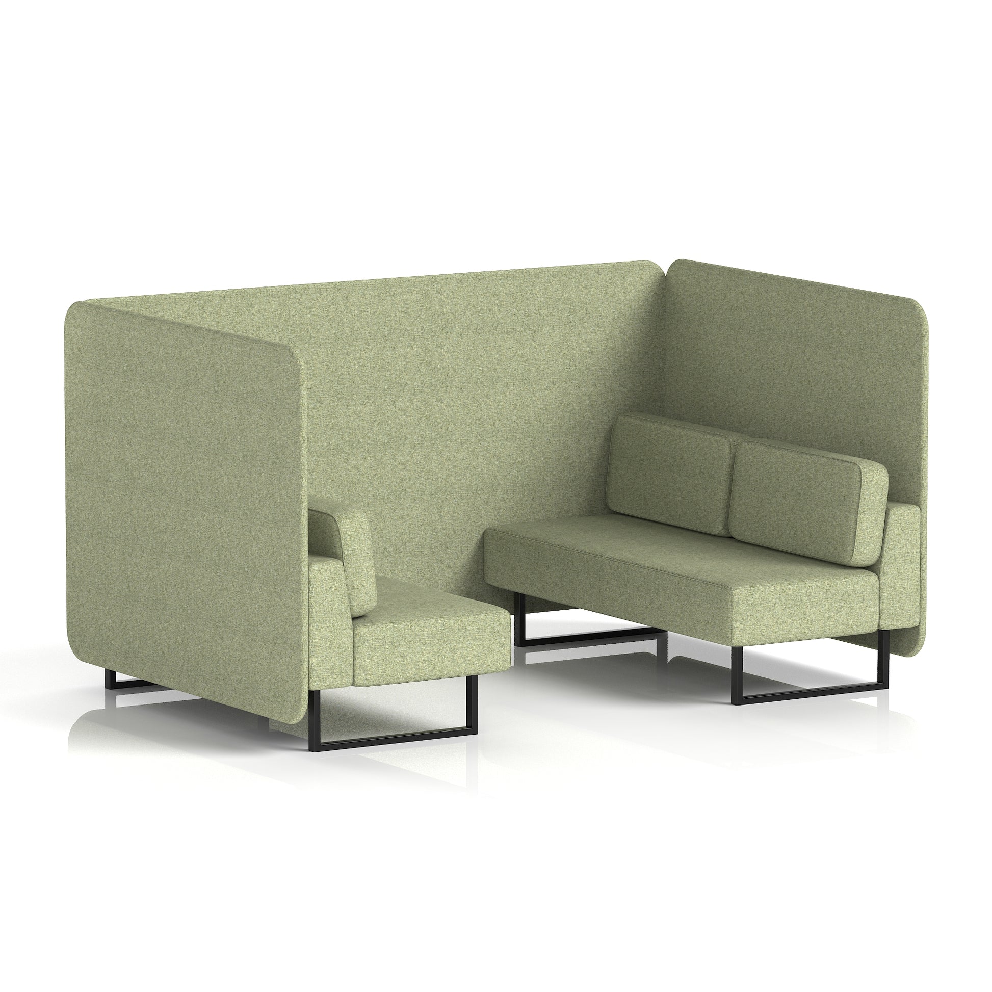 Brixworth Bench Booth in Single Tone
