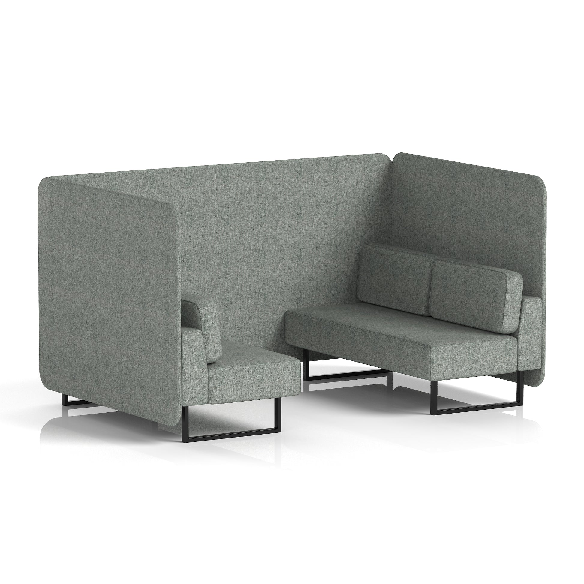 Brixworth Bench Booth in Single Tone