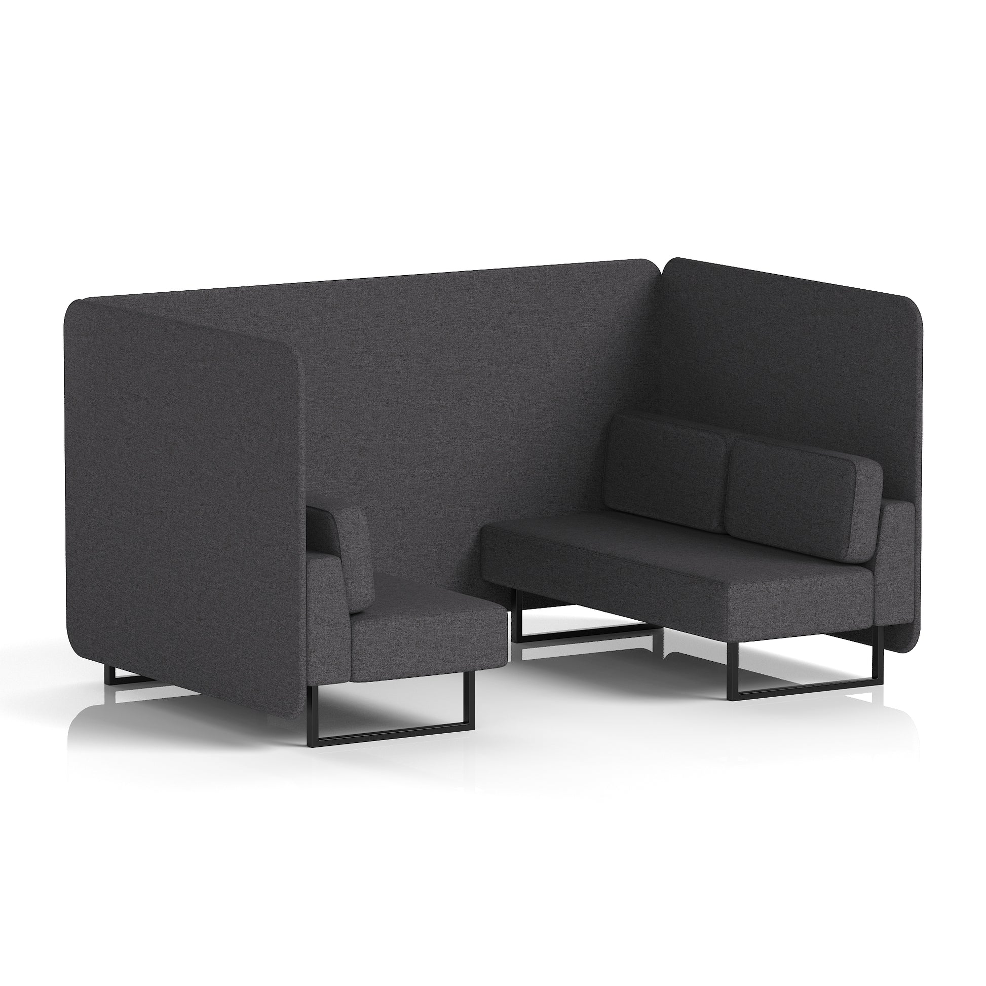 Brixworth Bench Booth in Single Tone