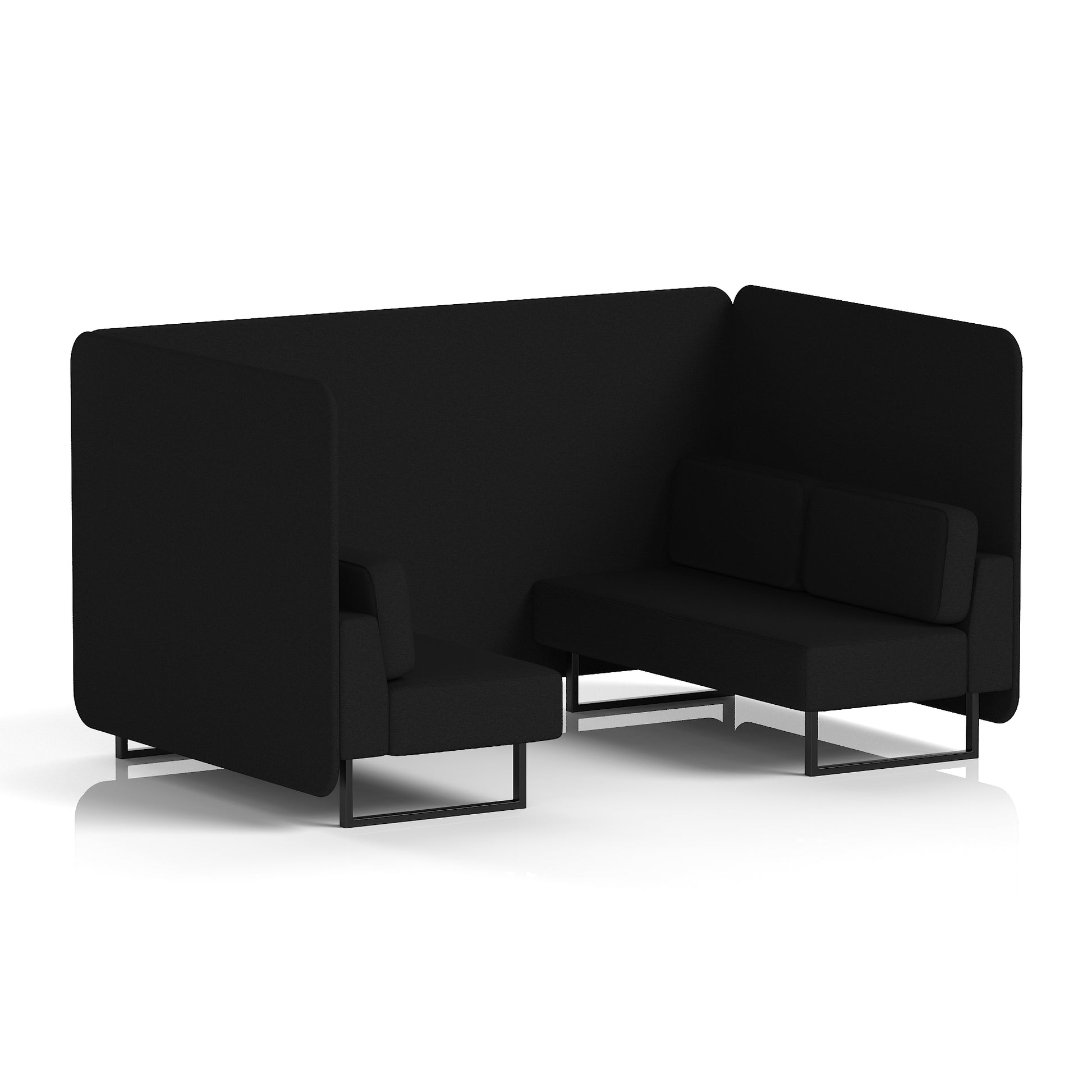 Brixworth Bench Booth in Single Tone