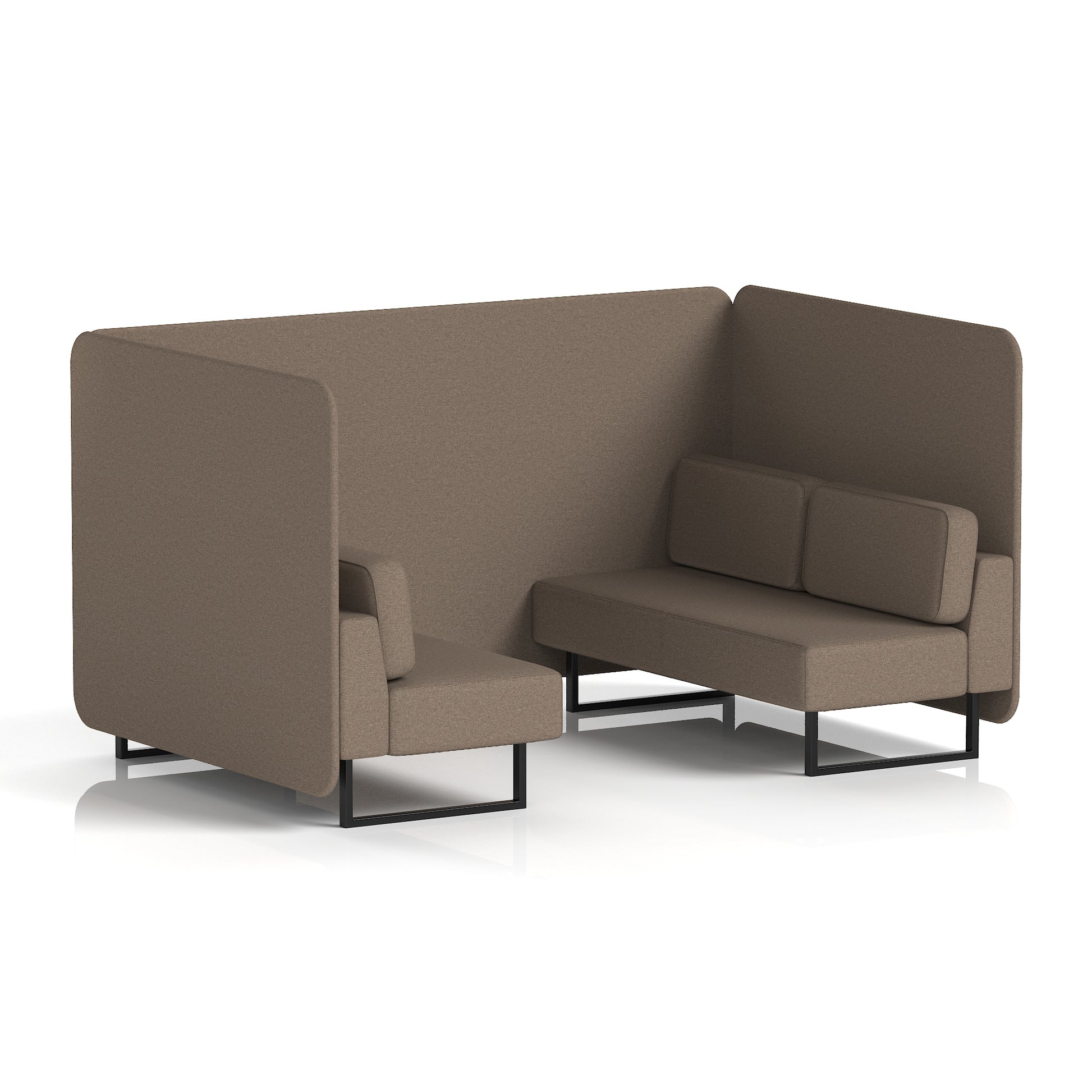 Brixworth Bench Booth in Single Tone