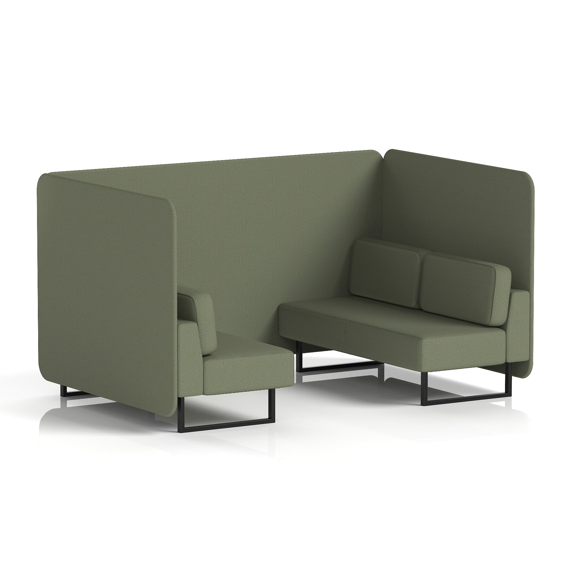 Brixworth Bench Booth in Single Tone
