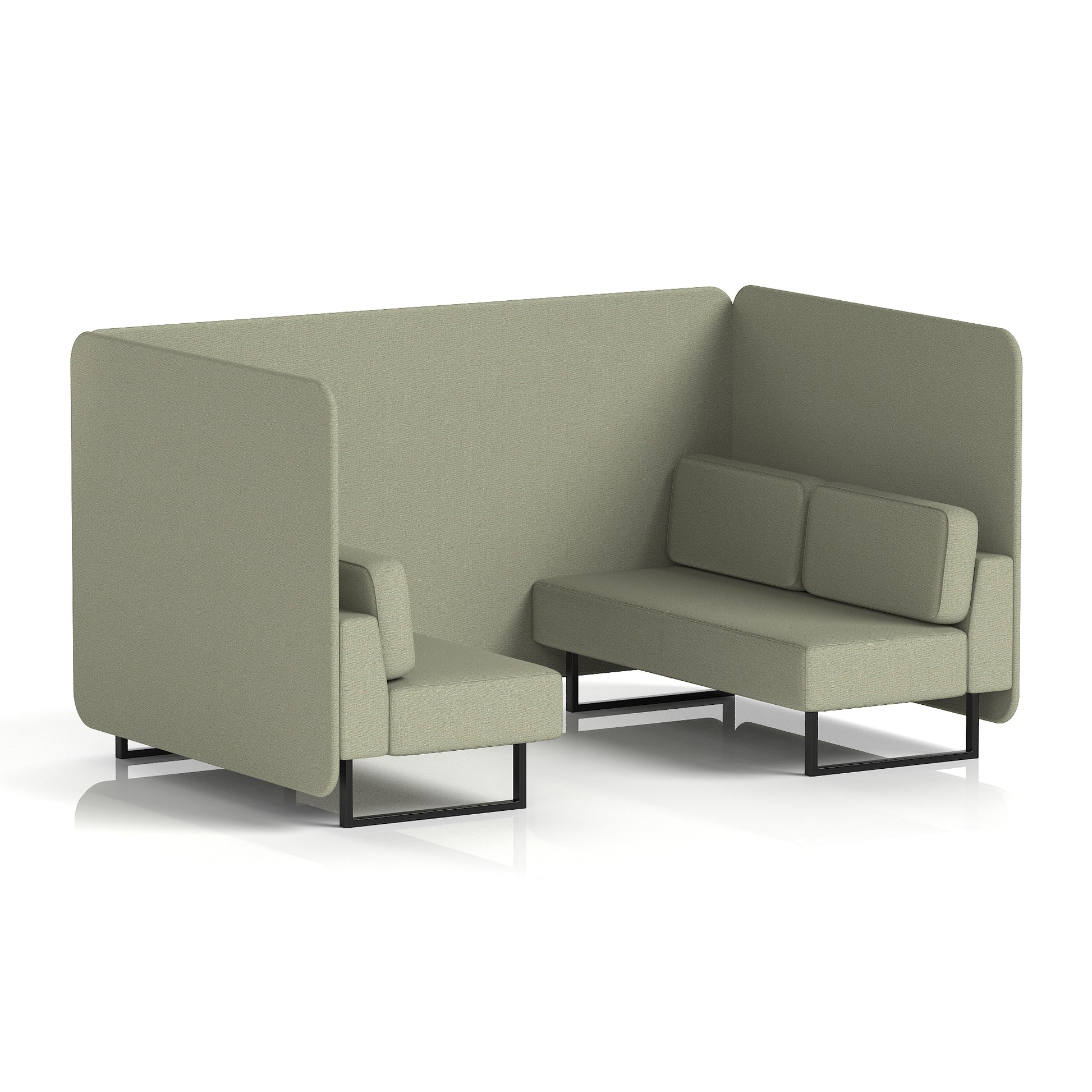 Brixworth Bench Booth in Single Tone