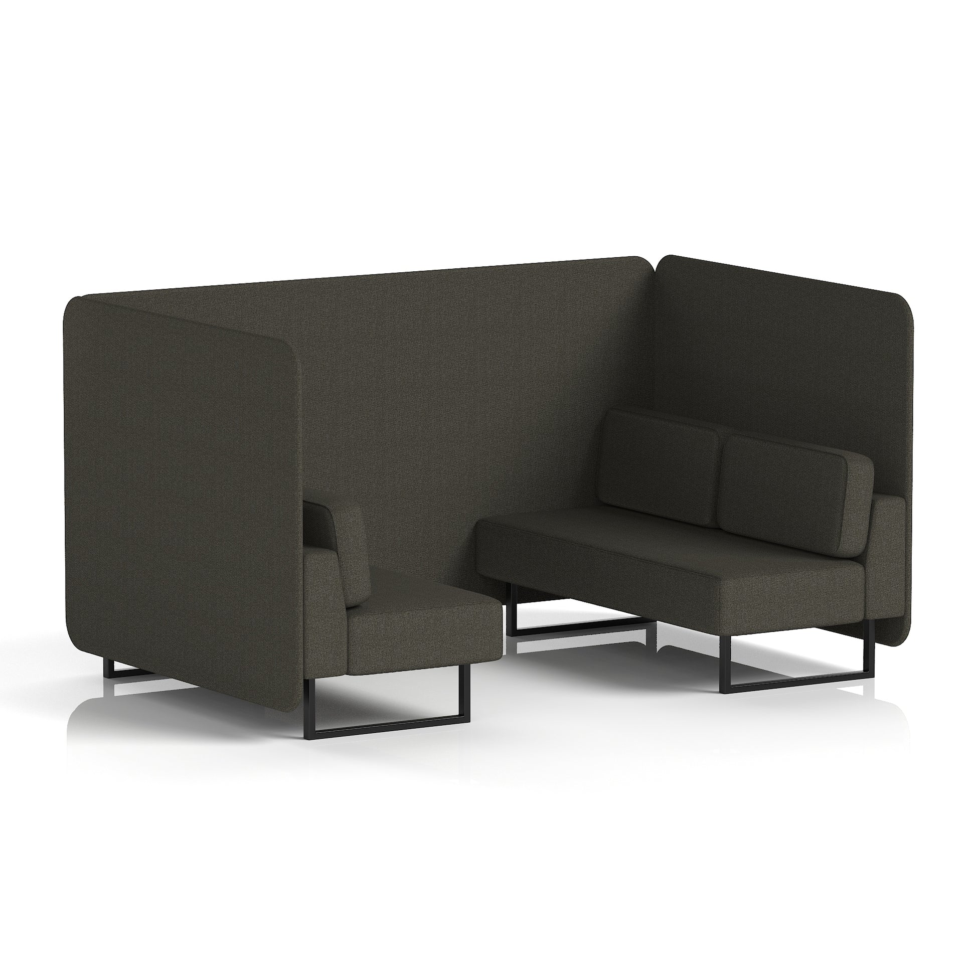 Brixworth Bench Booth in Single Tone
