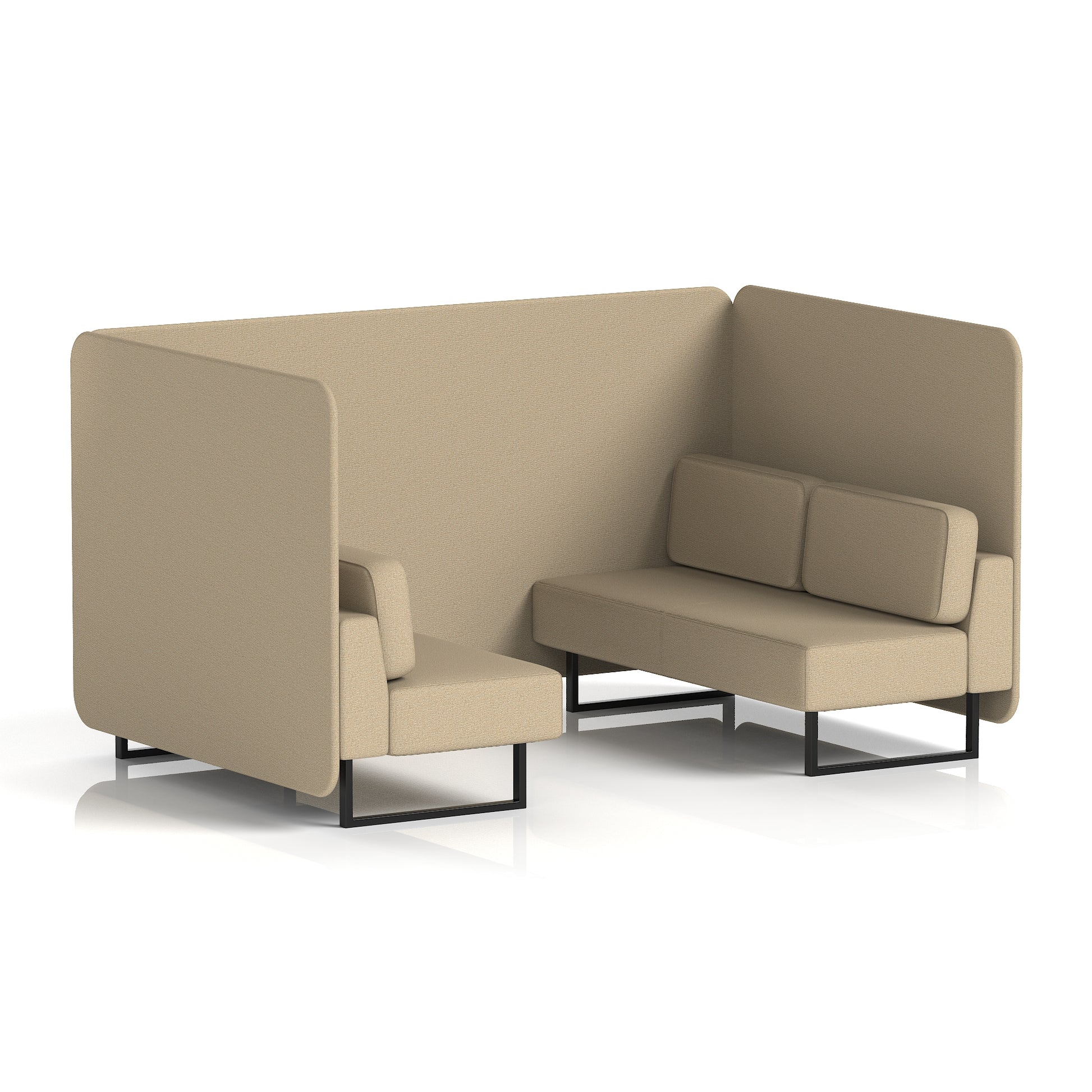 Brixworth Bench Booth in Single Tone
